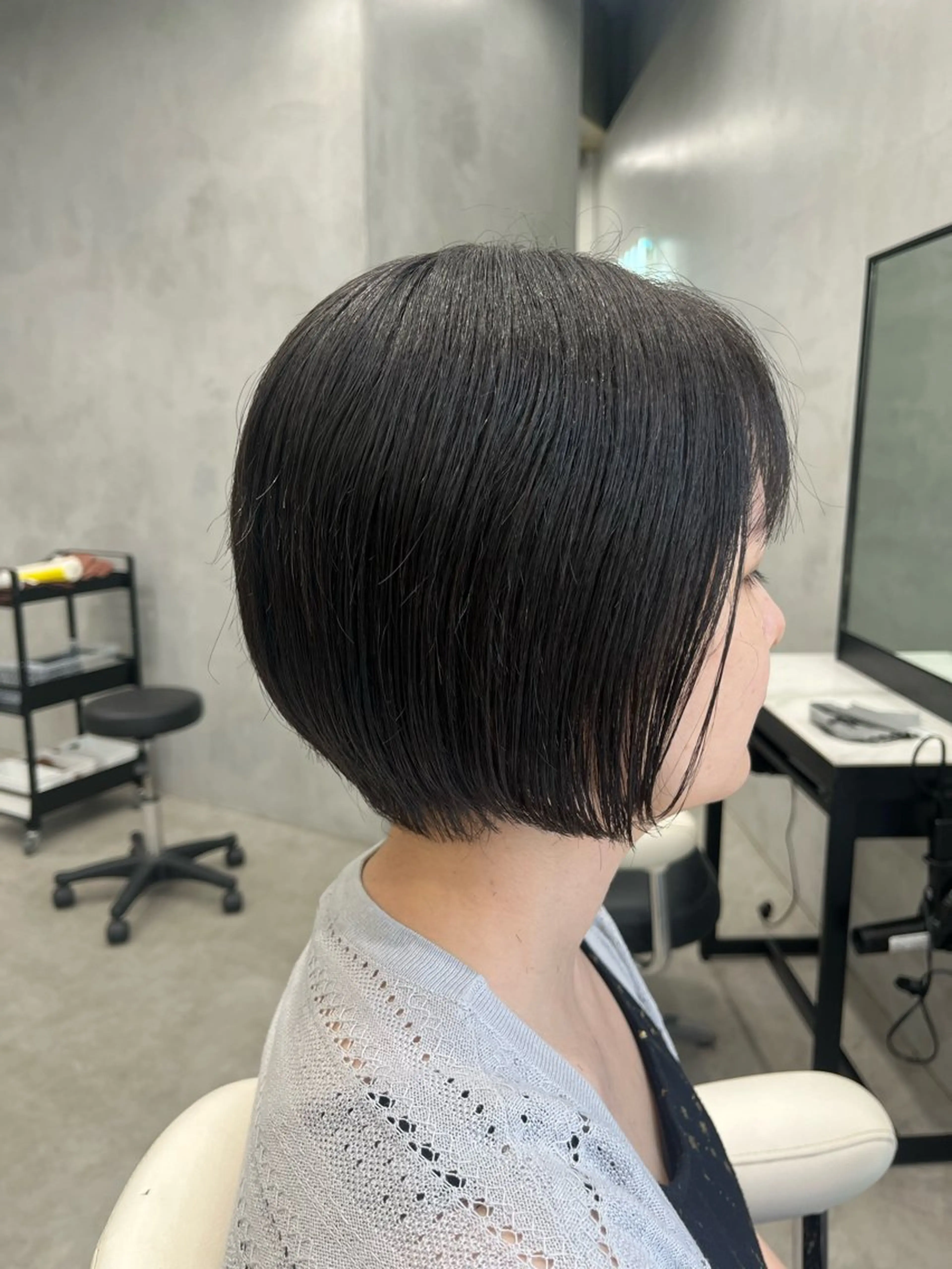 ショート ショートヘア dot .tokyo所属・中村 彩夏のヘアスタイル