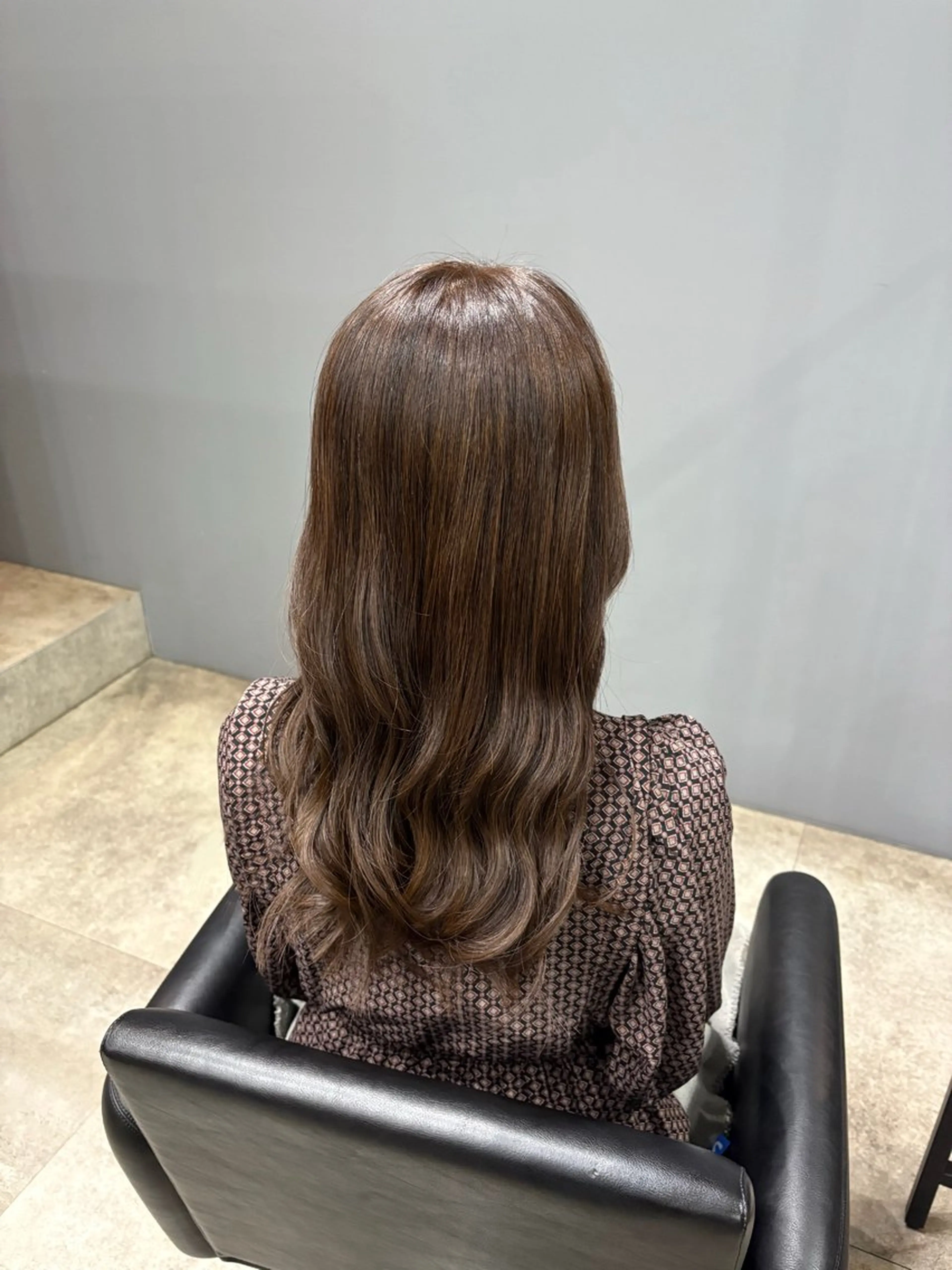 カラー ベージュカラー ブリーチ ブラウンカラー ブラウンベージュ ブリーチなしカラー ヘアカラー GLITTER🎀 saayaのヘアスタイル
