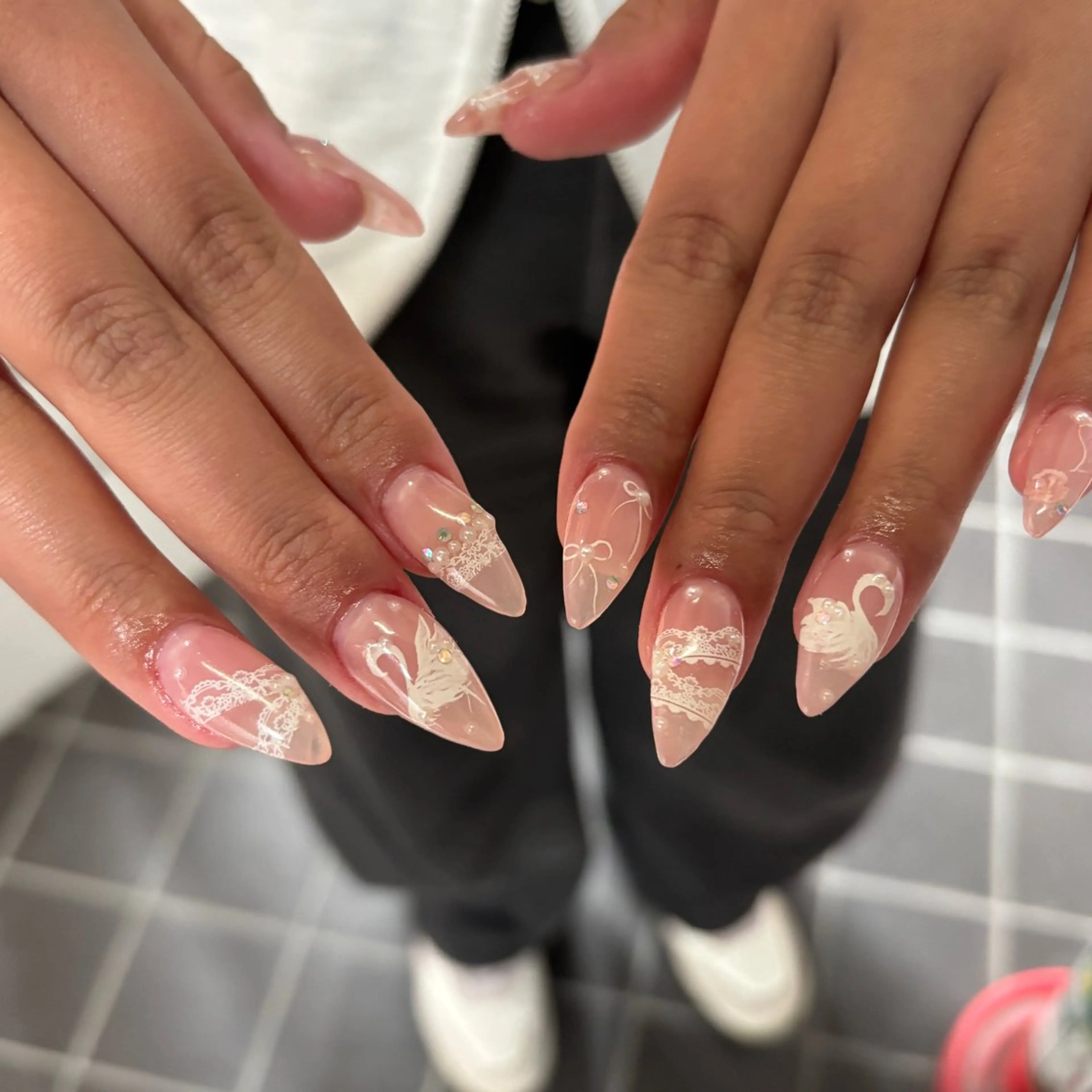 ネイル ハンドネイル フットネイル 栗田 ゆう子のネイルデザイン