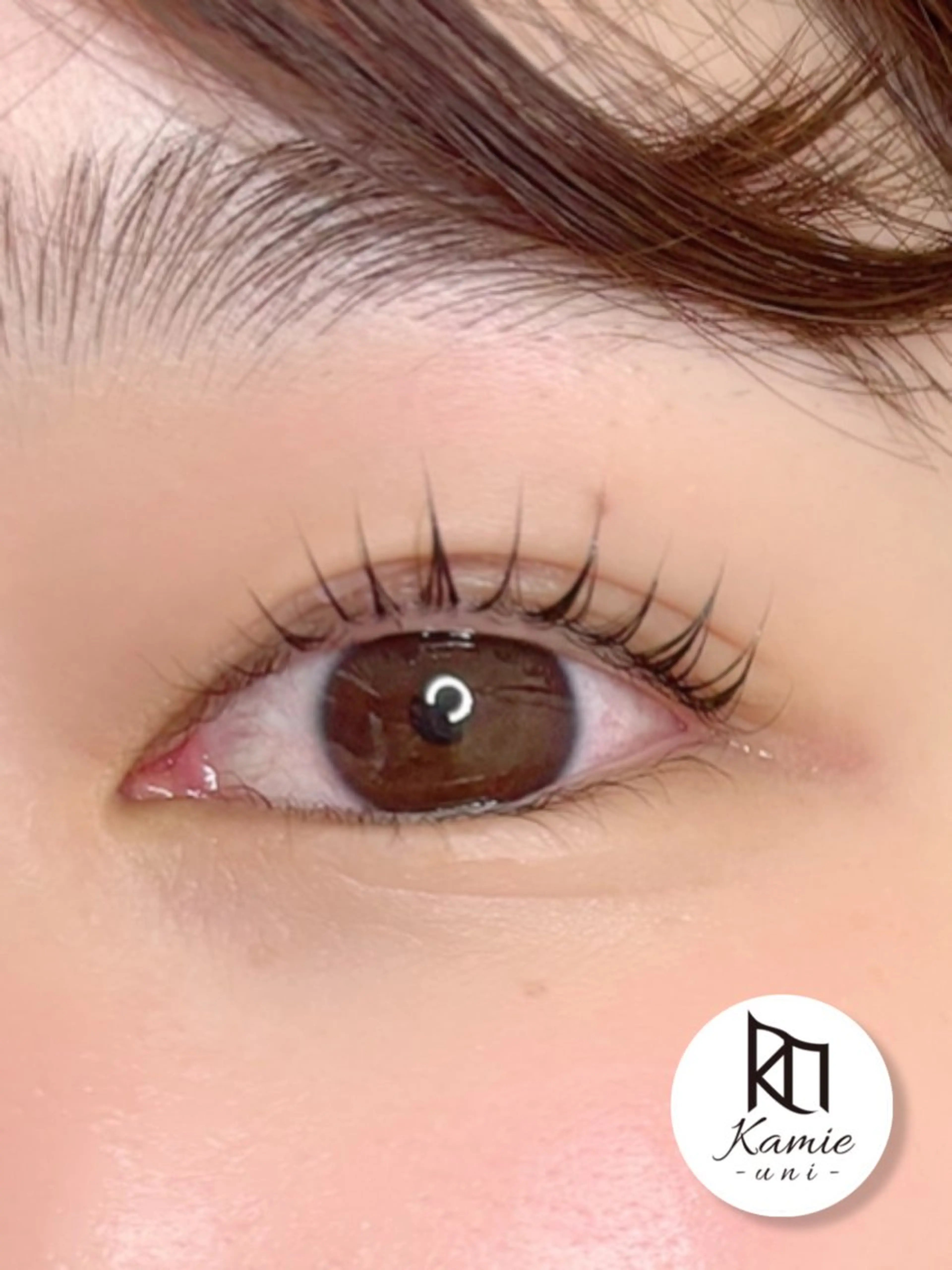 マツエク・マツパ パリジェンヌラッシュリフト Kamie-uni- 森蔭のマツエク・マツパデザイン