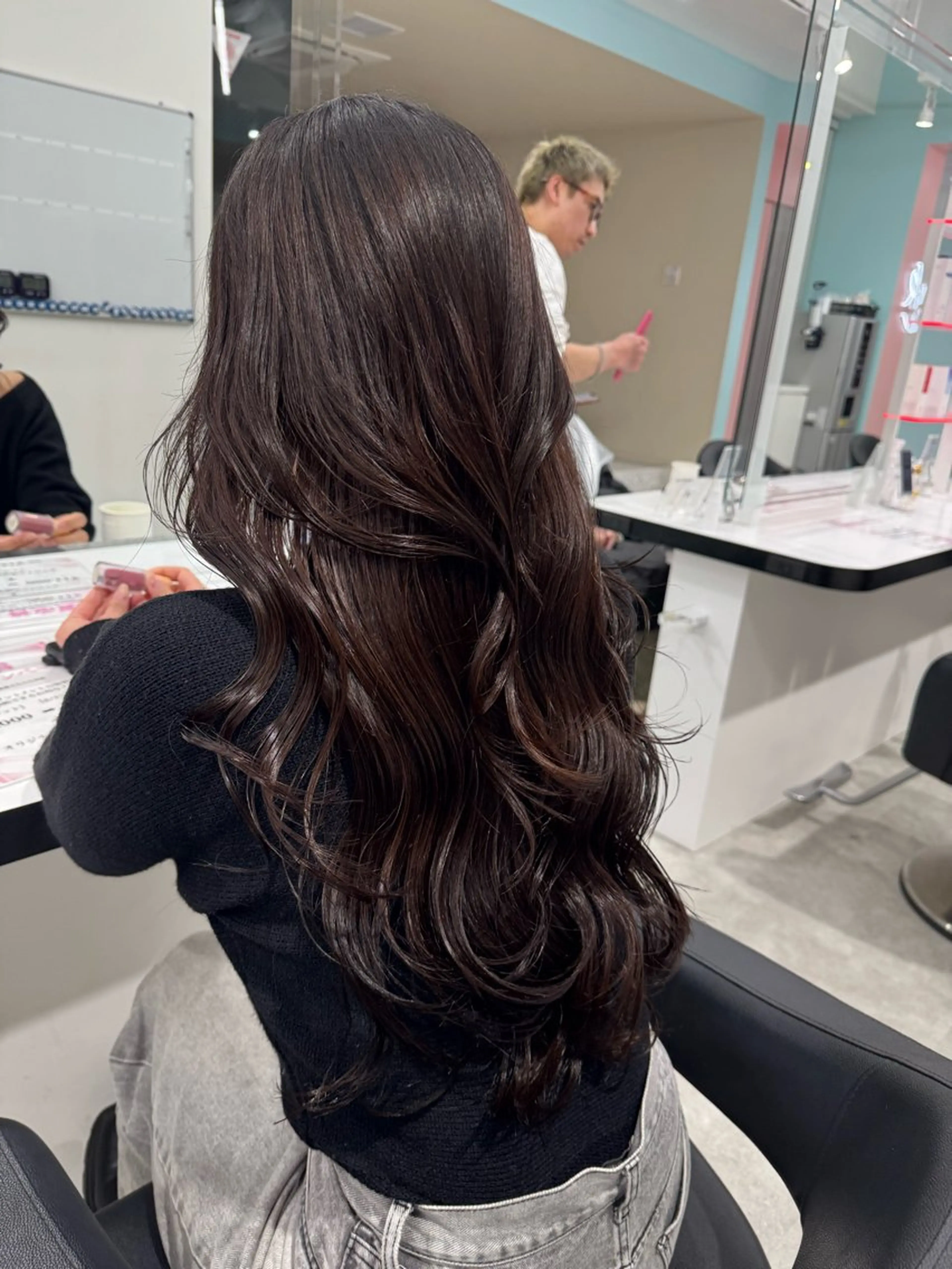 ロング カット ヘアカラー トリートメント レイヤー/透明感☃️ kyotaro⛄️のヘアスタイル