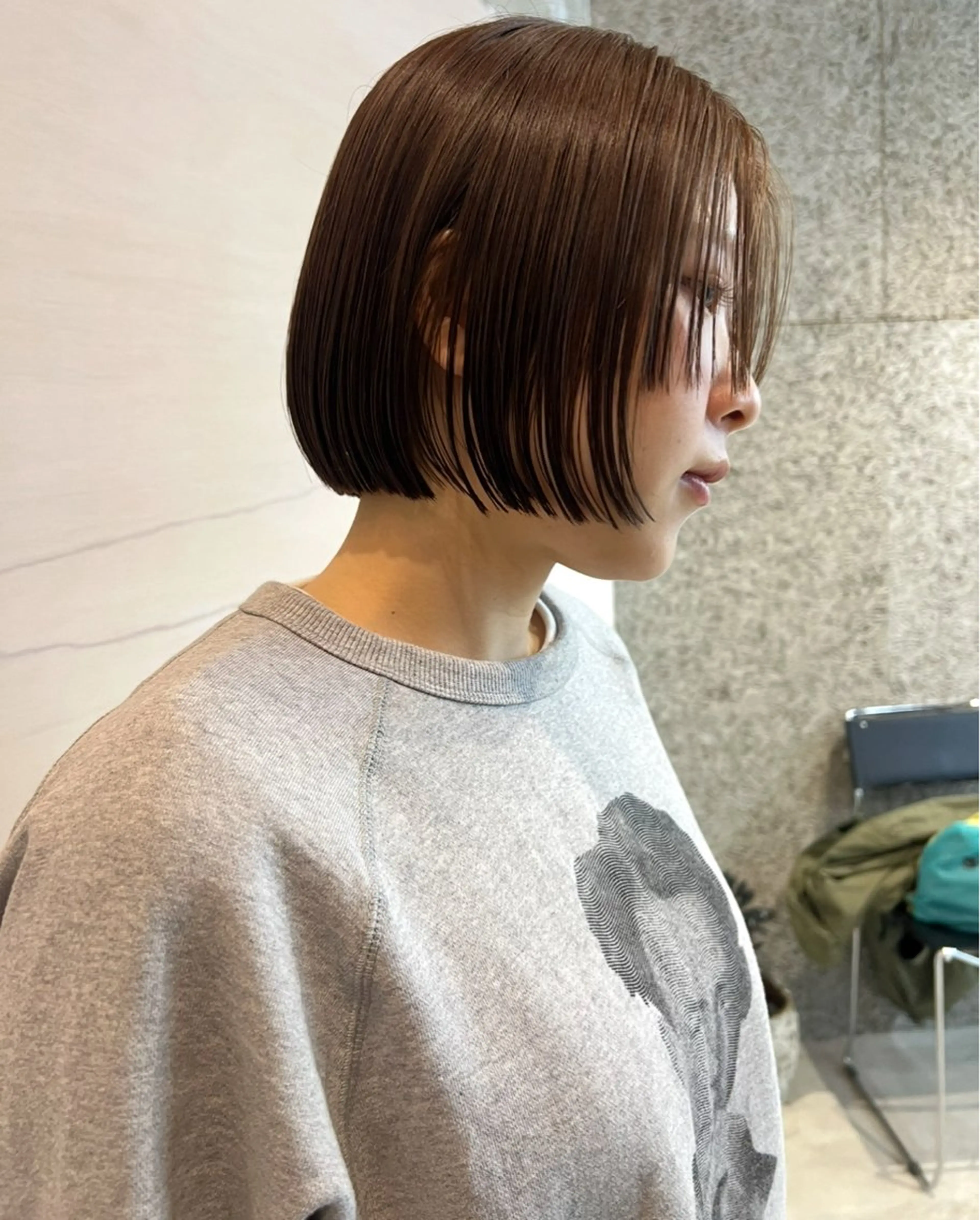 ショート カット ヘアカラー yu  /透明感 カラー/caseyのヘアスタイル