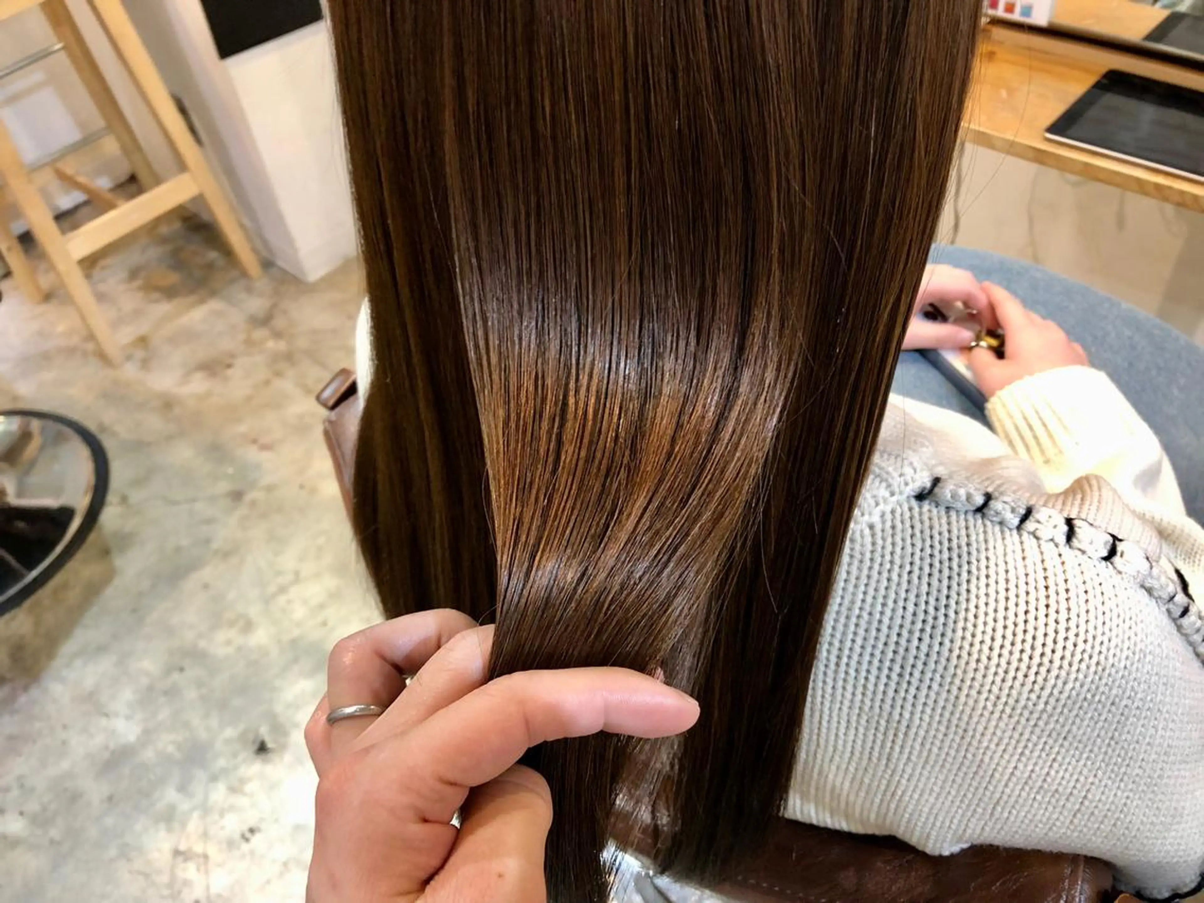 ロング カラー カット✂️カラー🌈 はお任せ✨　芳賀　要のヘアスタイル