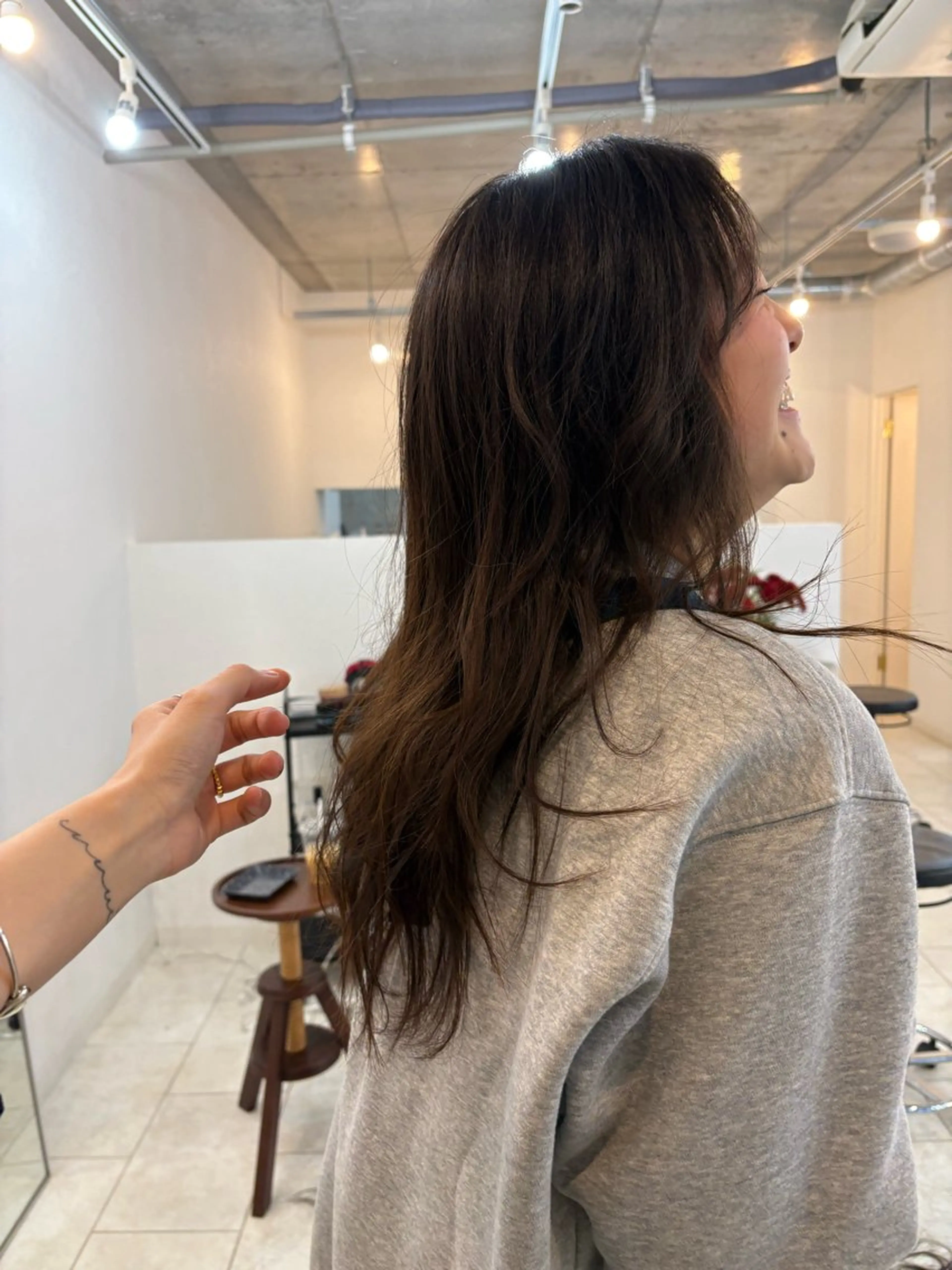 ロング カット NOUN所属・eri kinjoのヘアスタイル