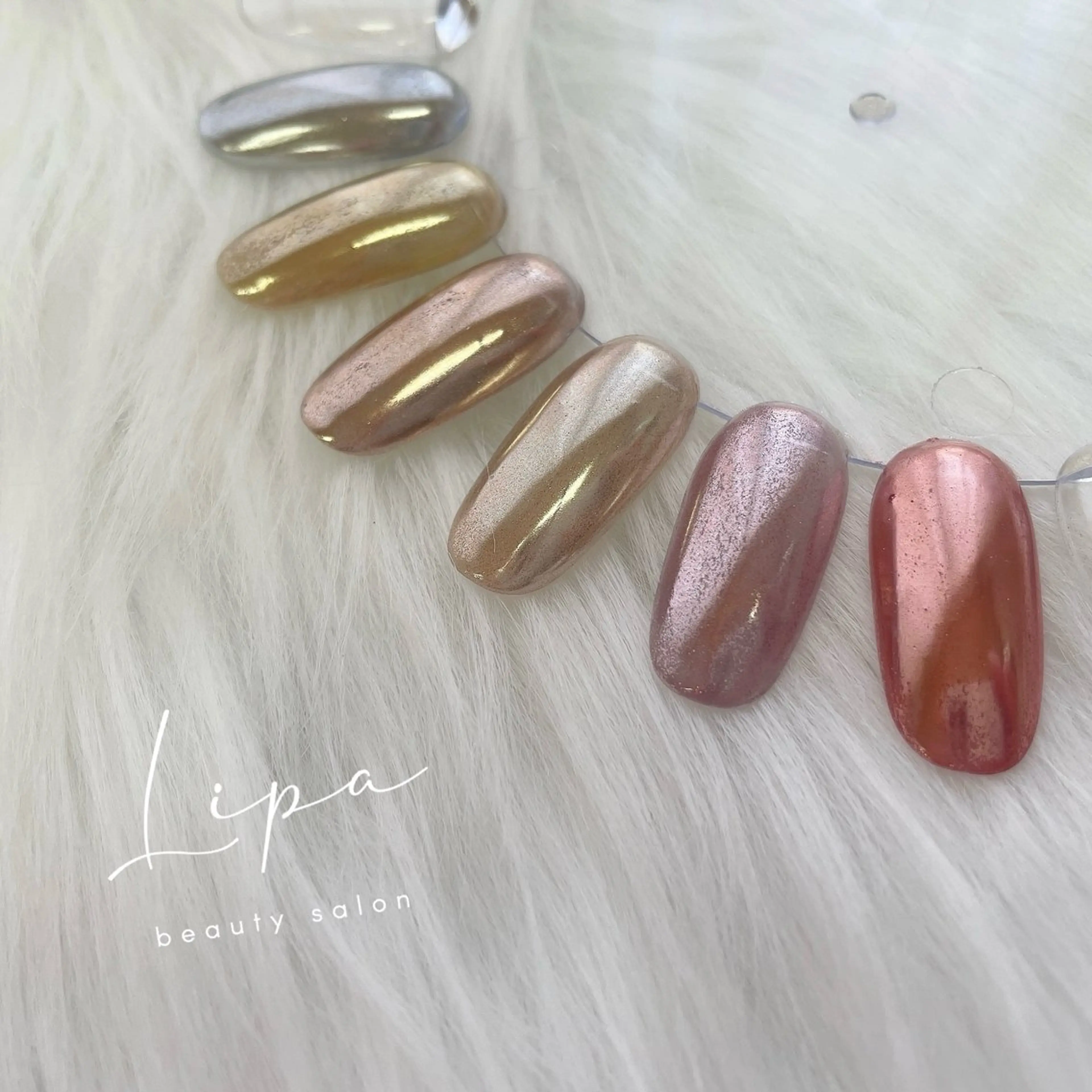 ネイル ミラーネイル Lipa【リパ】所属・Lipa【リパ】 kyokaのネイルデザイン