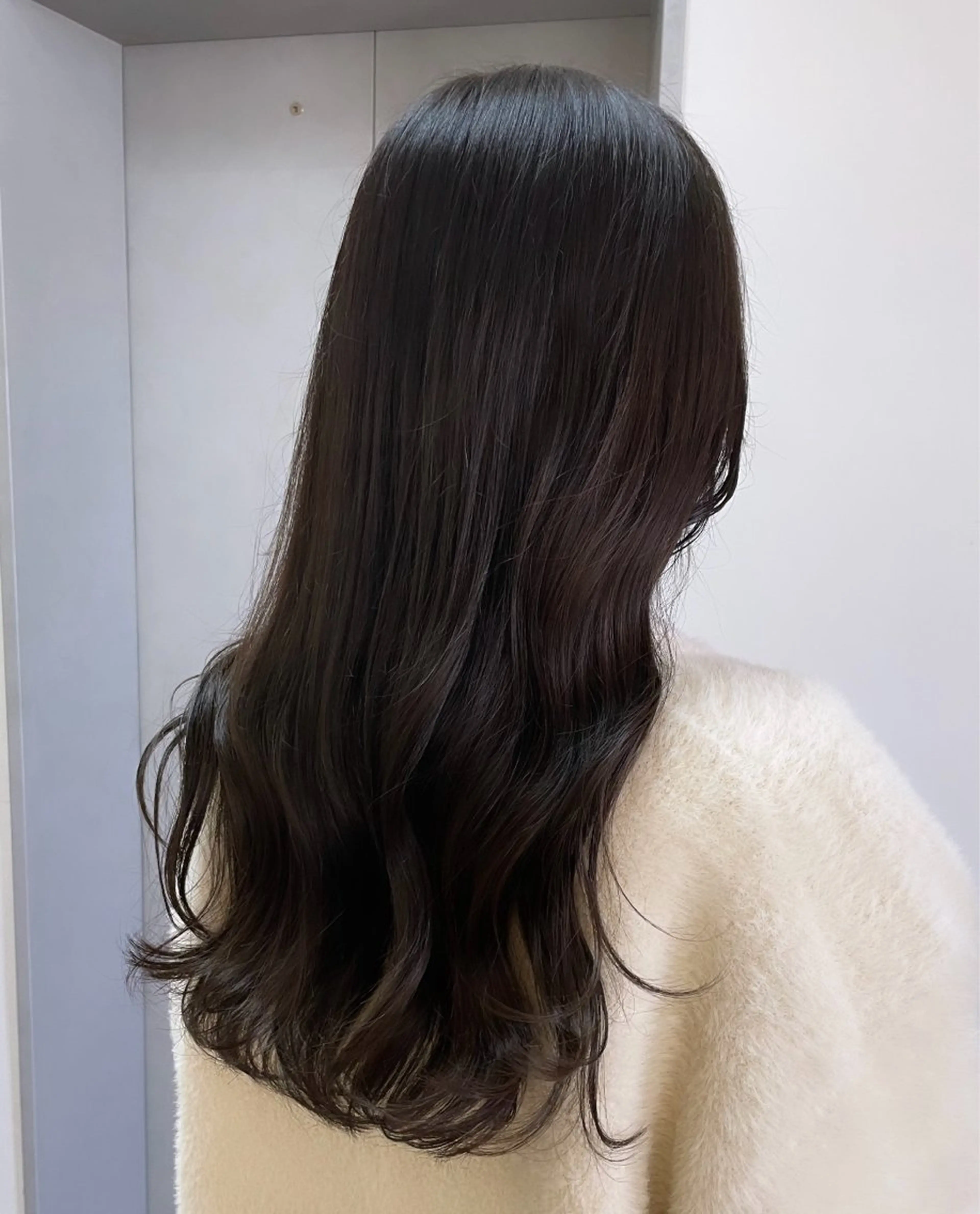 ロング カラー カット ヘアカラー トリートメント 暖色/オリーブカラー /中村未来🍒🫒のヘアスタイル