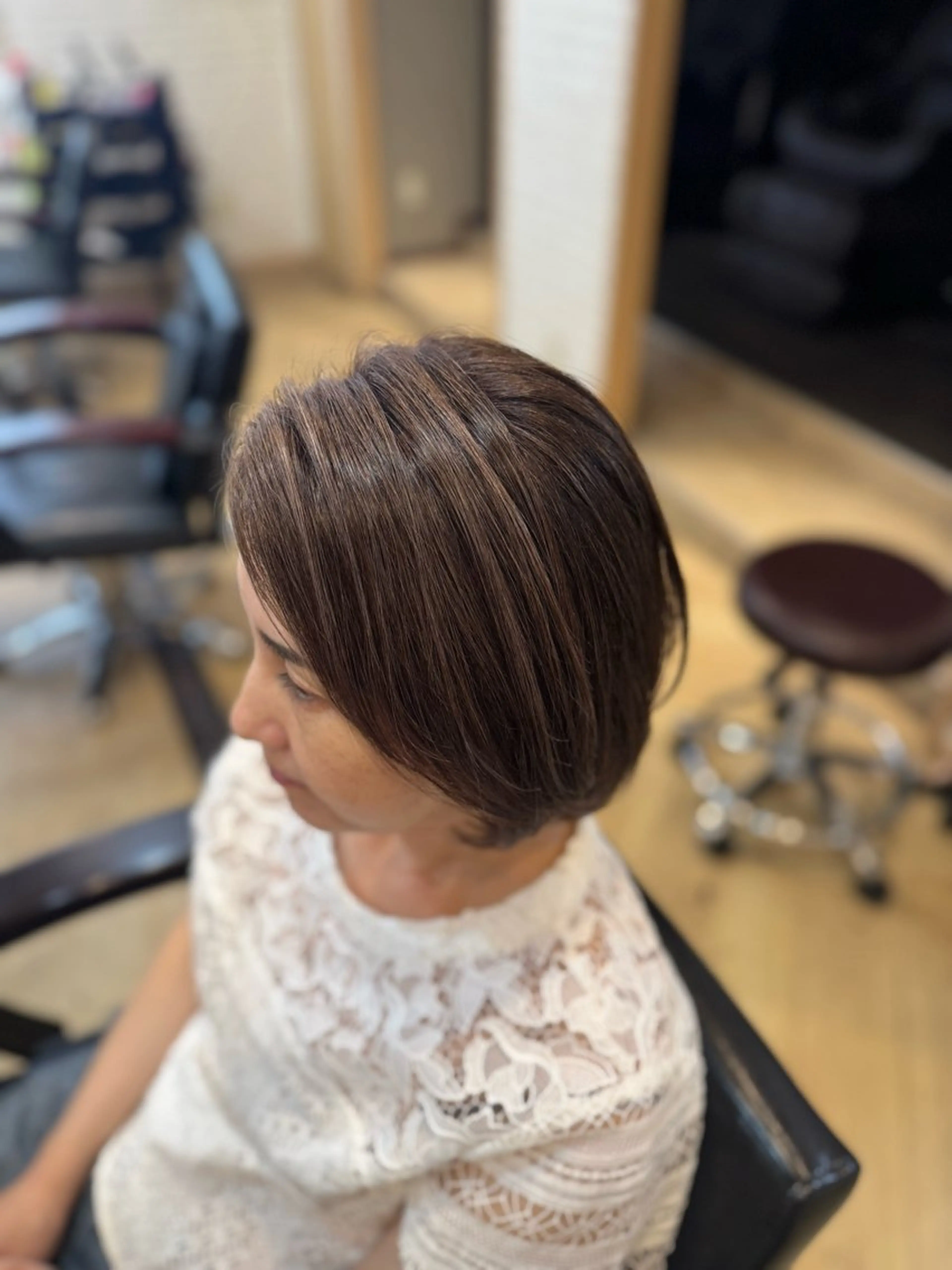 ショート ヘアカラー トリートメント 《髪質改善矯正特化》 sakiのヘアスタイル