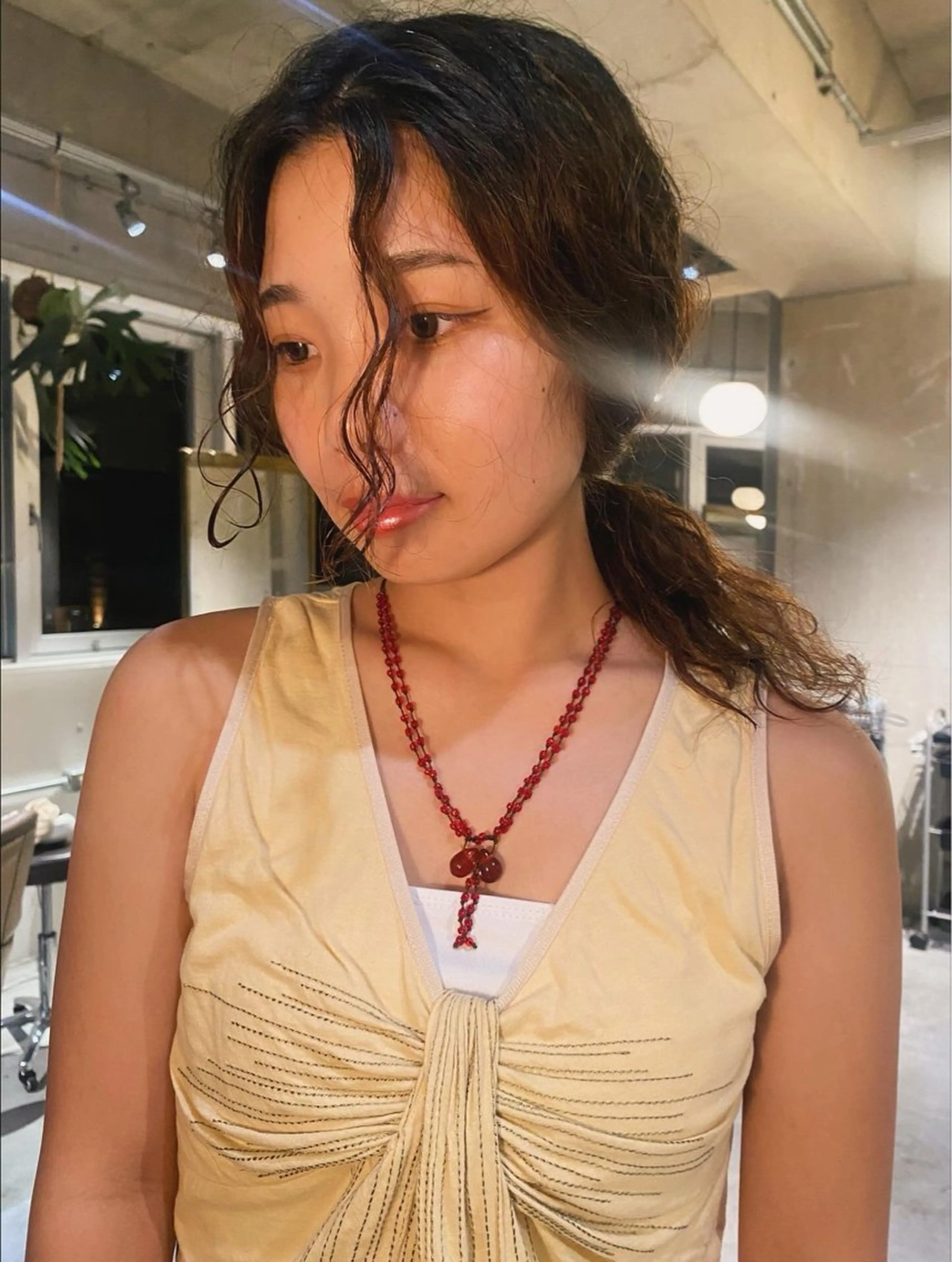 セミロング PARK　枝元 みうのヘアスタイル