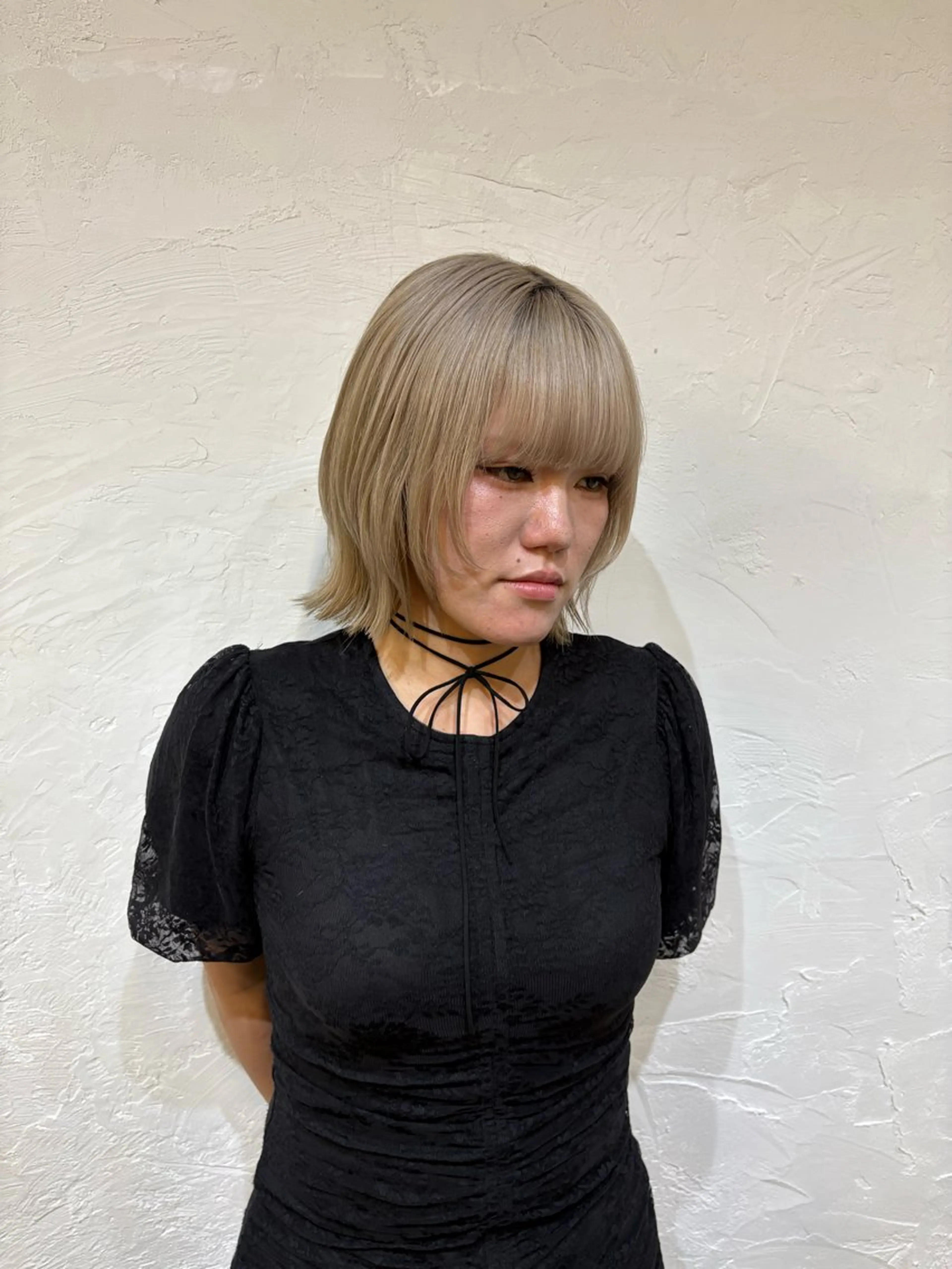 ショート 切りっぱなしボブ ボブ レイヤーカット 松田 頼人のヘアスタイル