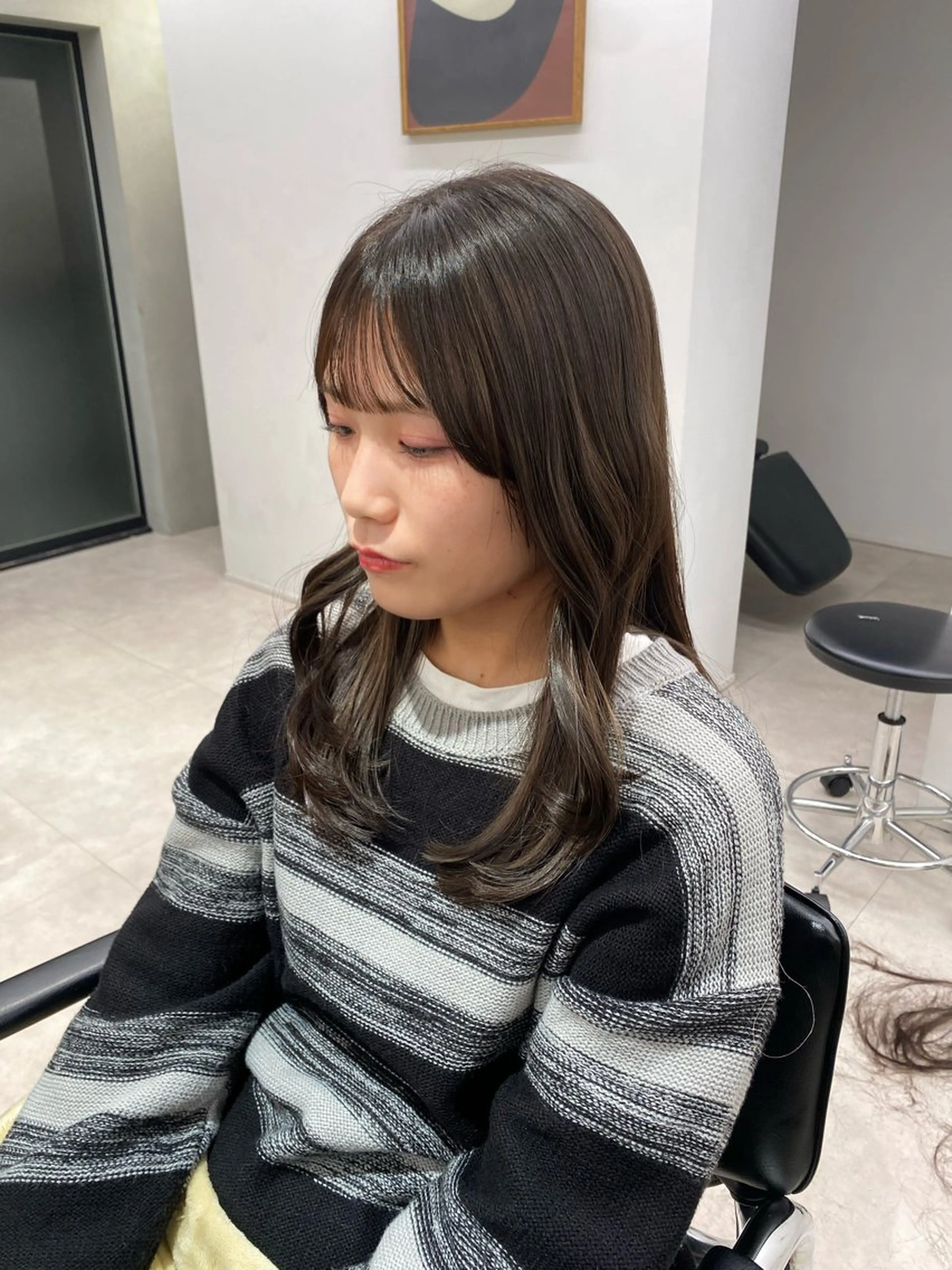 セミロング カラー noa/ 渋谷のヘアスタイル