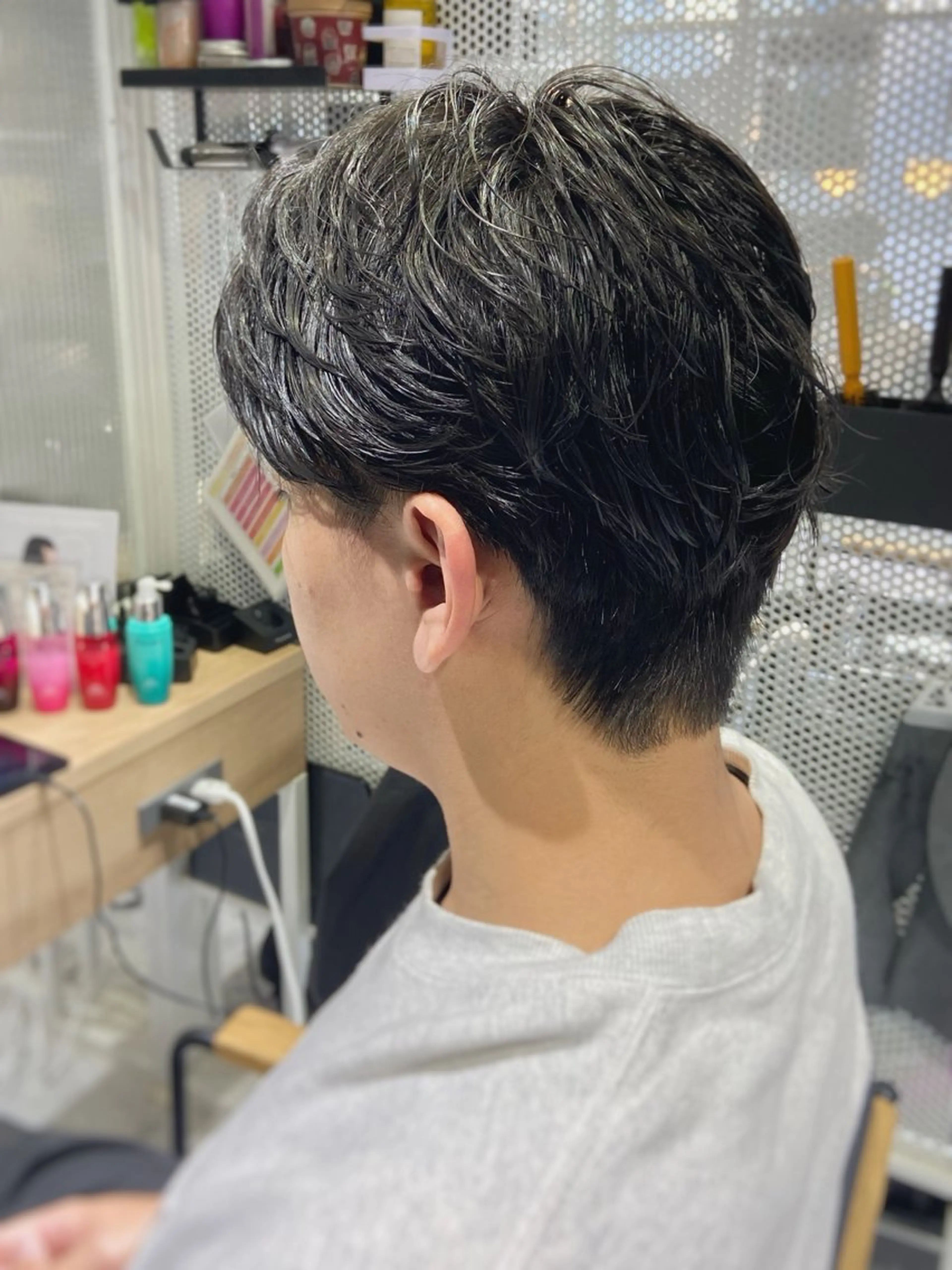 【メンズ限定】カット+マーブ+眉カットの写真