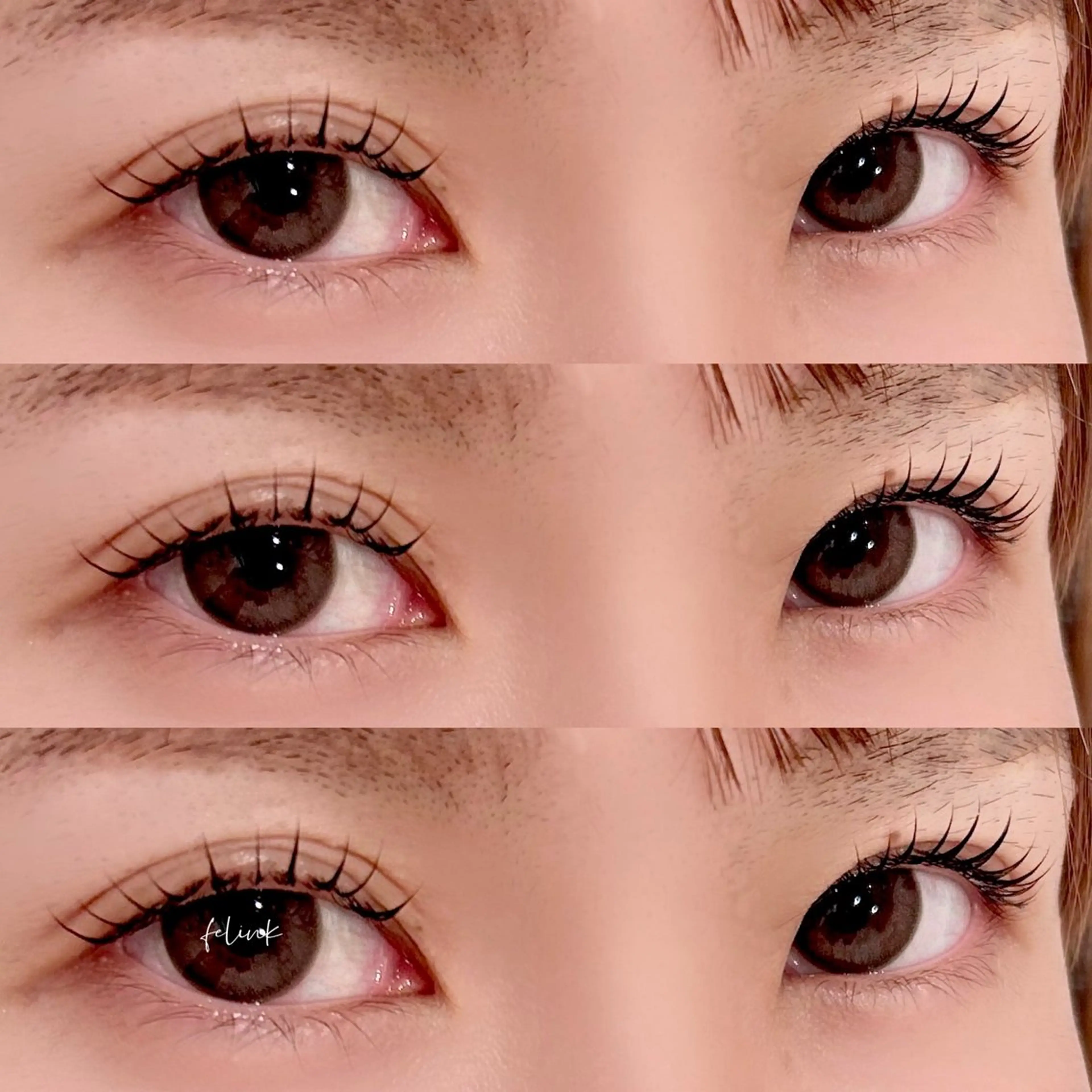 マツエク・マツパ Nail&Eyelash ビューティーサロン Felink所属・felink 茅ヶ崎reikaのマツエク・マツパデザイン