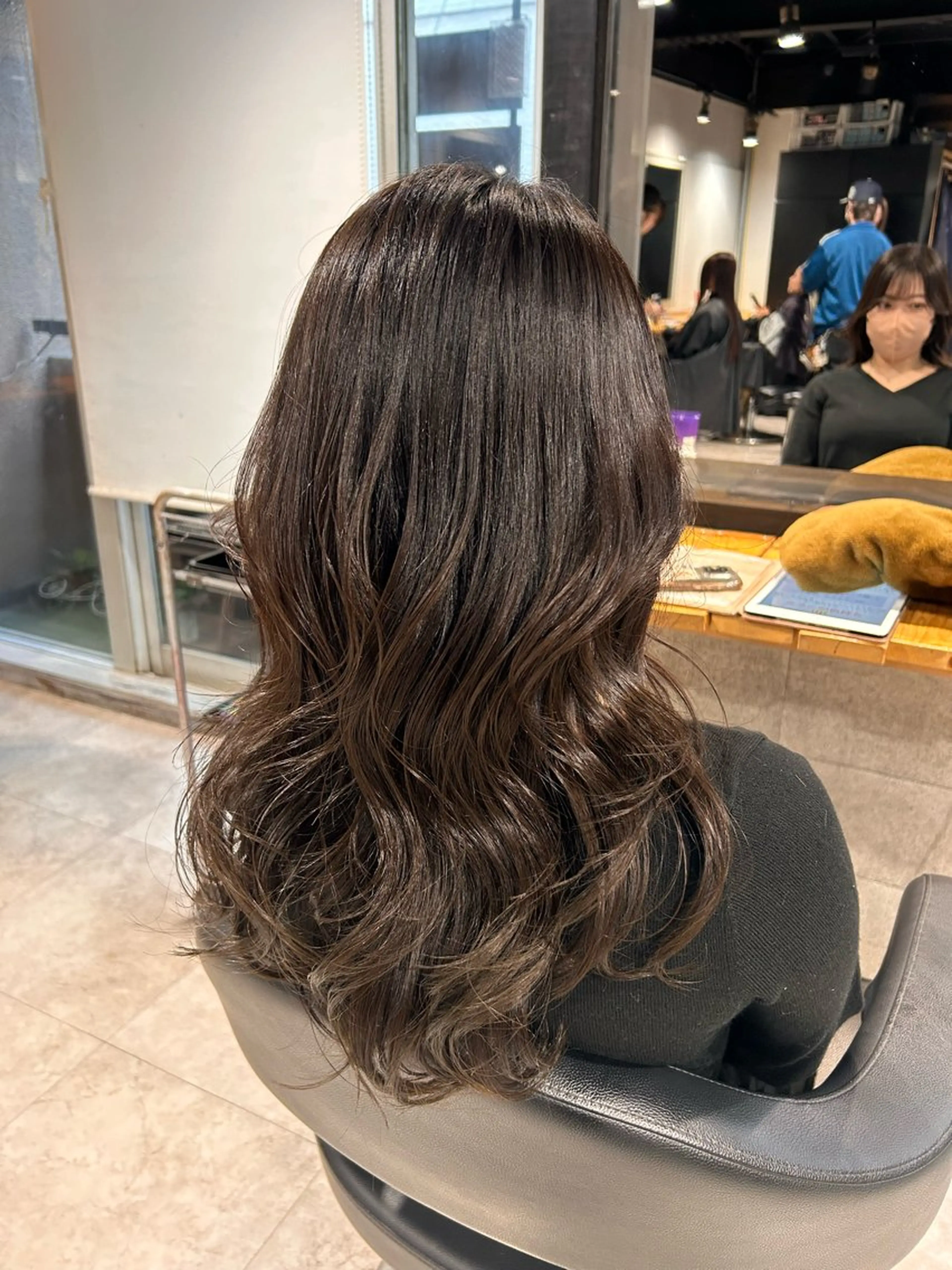 ロング カット ヘアカラー ヘッドスパ 韓国Style♡ Nanami🇰🇷のヘアスタイル