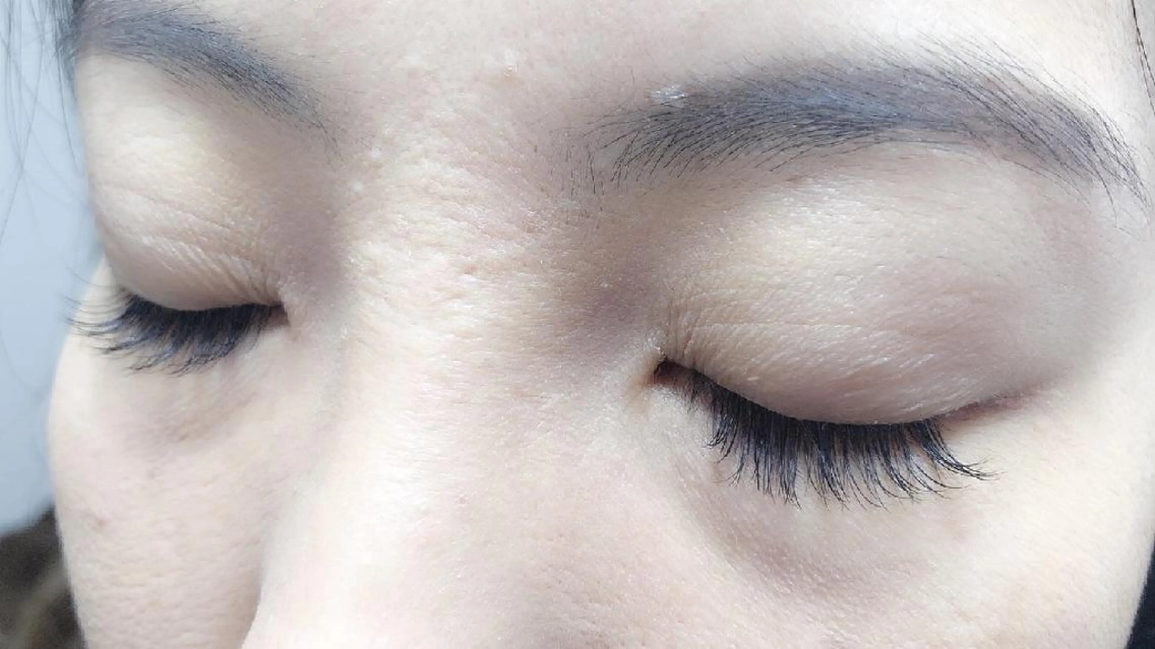 マツエク・マツパ 付け放題 フラットラッシュ ナチュラル まつげパーマ 一重×まつ毛パーマ 吉岡 ゆうなのマツエク・マツパデザイン