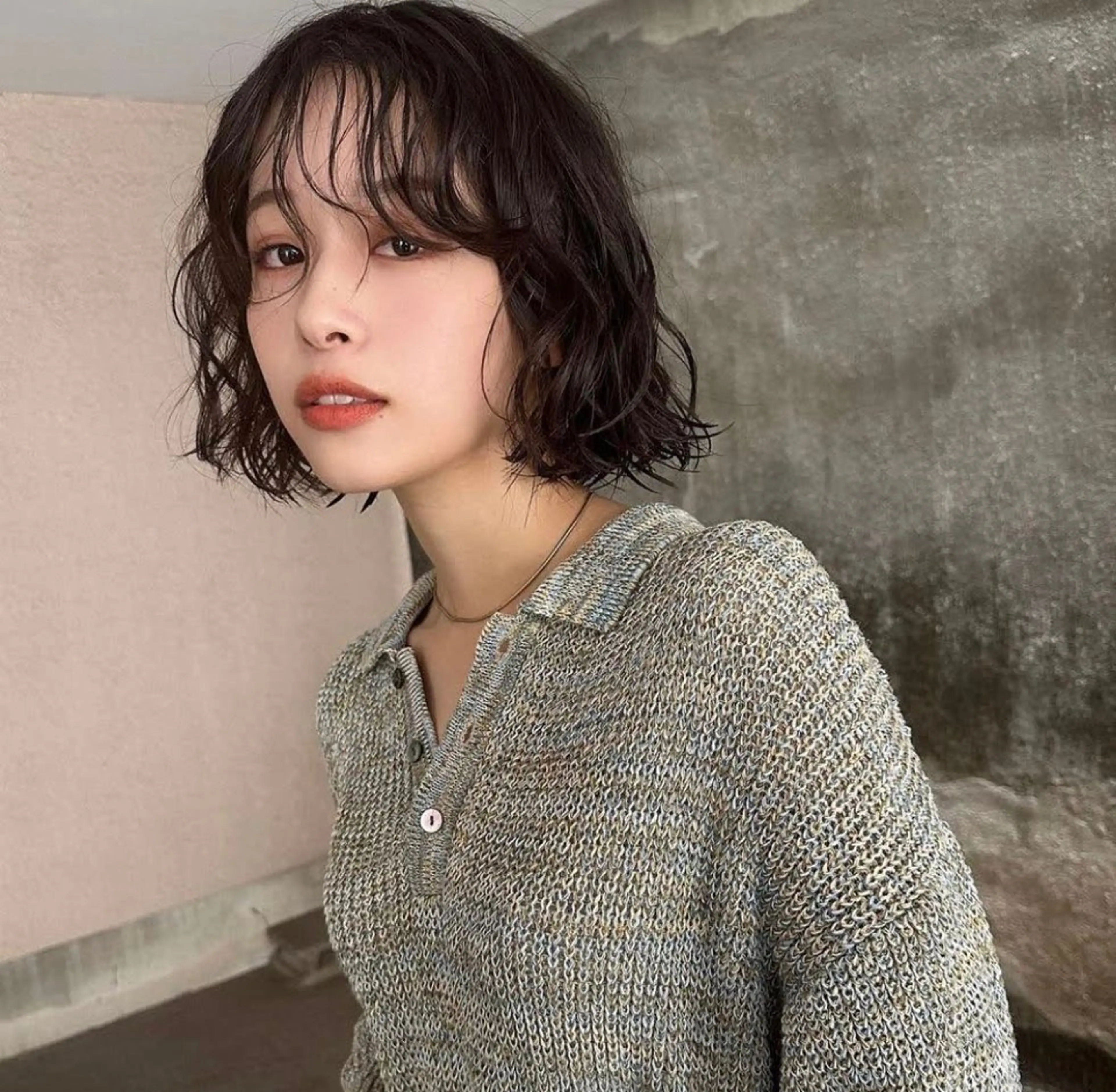 ショート パーマ sand 大阪梅田所属・ショートパーマ🌀 ✂︎小寺仁紫のヘアスタイル