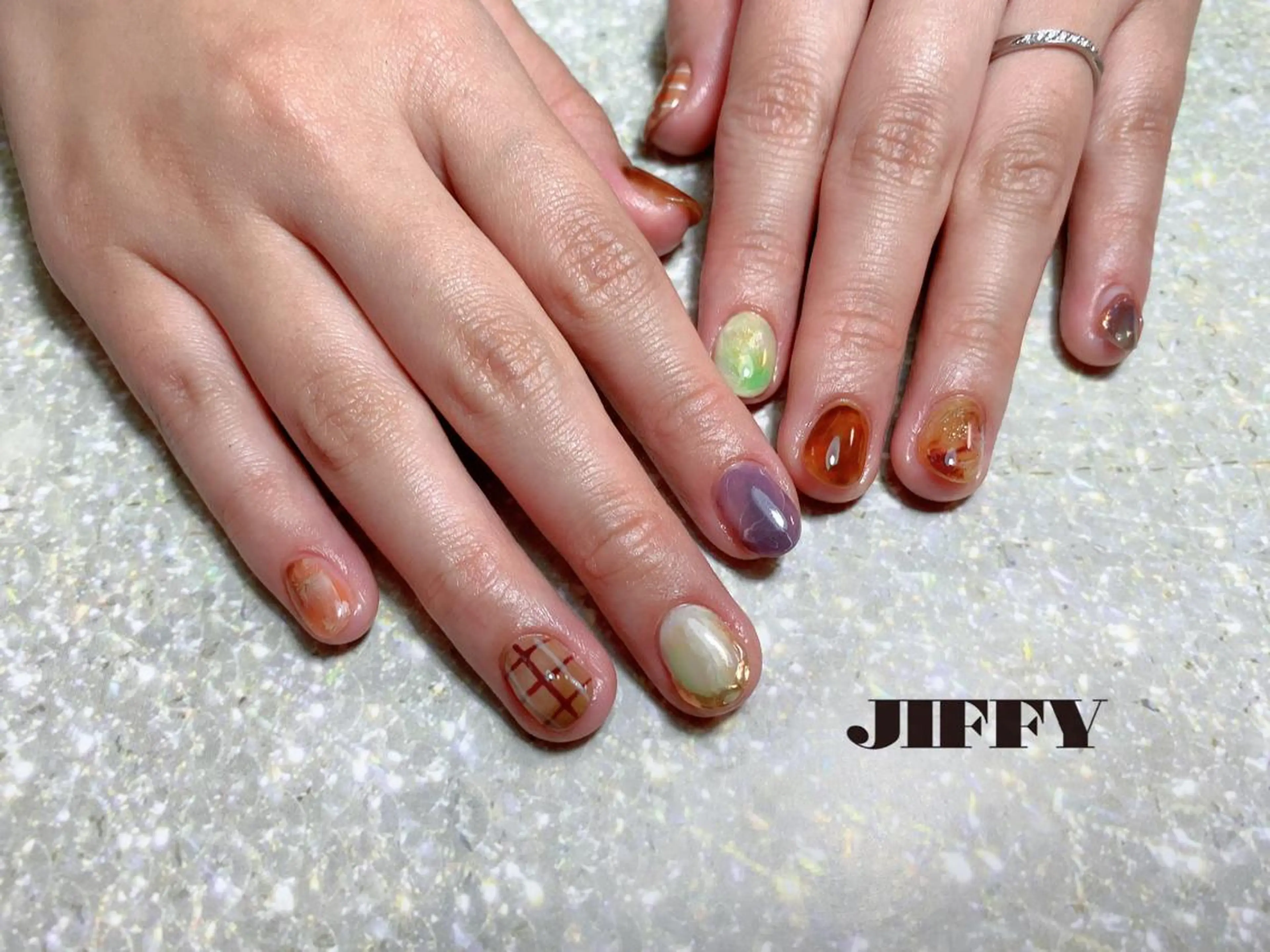 ネイル ニュアンスネイル JIFFY所属・JIFFY nailstudioのネイルデザイン