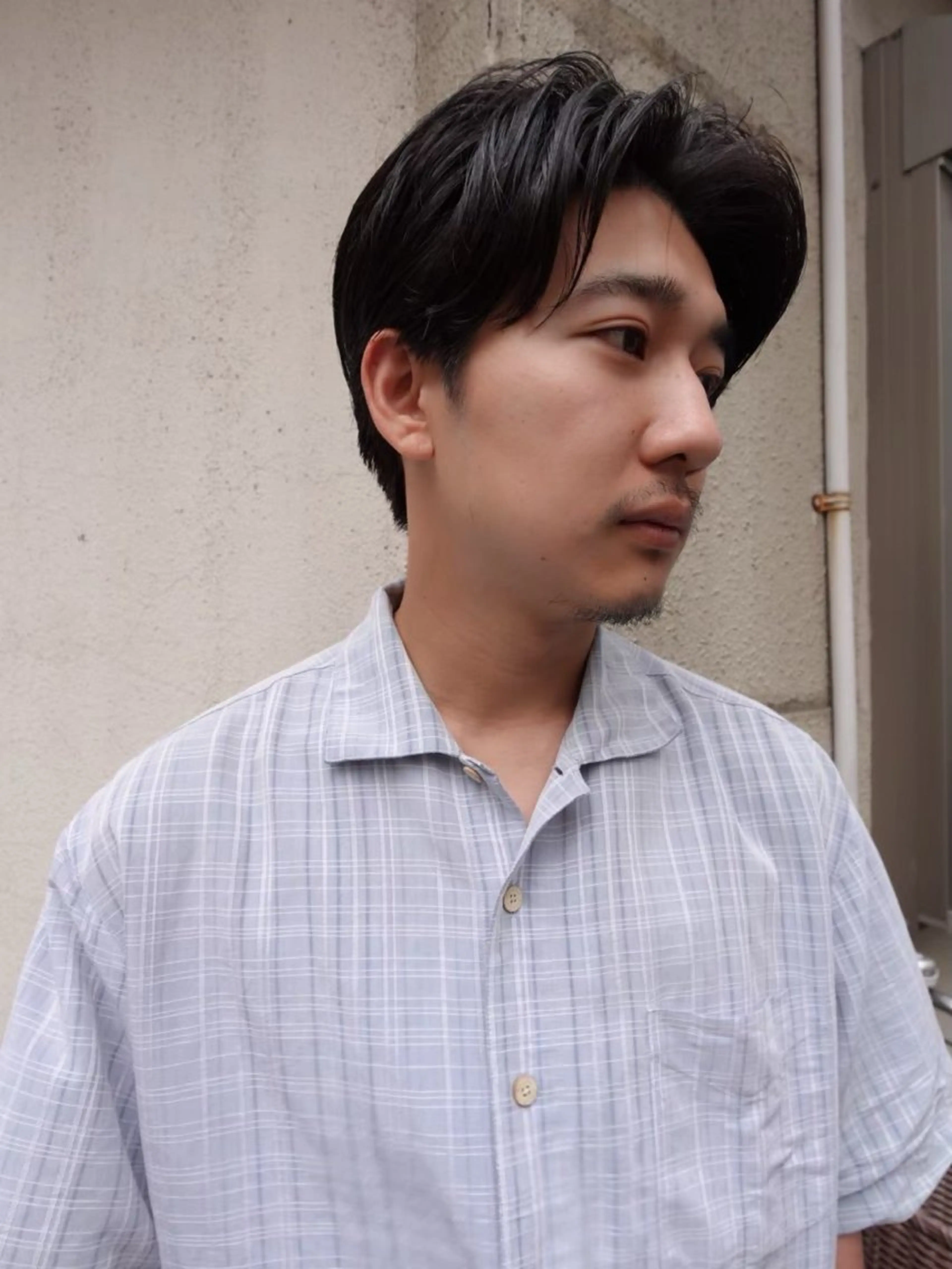 ショート メンズ メンズバレイヤージュ メンズブリーチ フェードカット メンズハイライト マッシュ CEINE loqのヘアスタイル