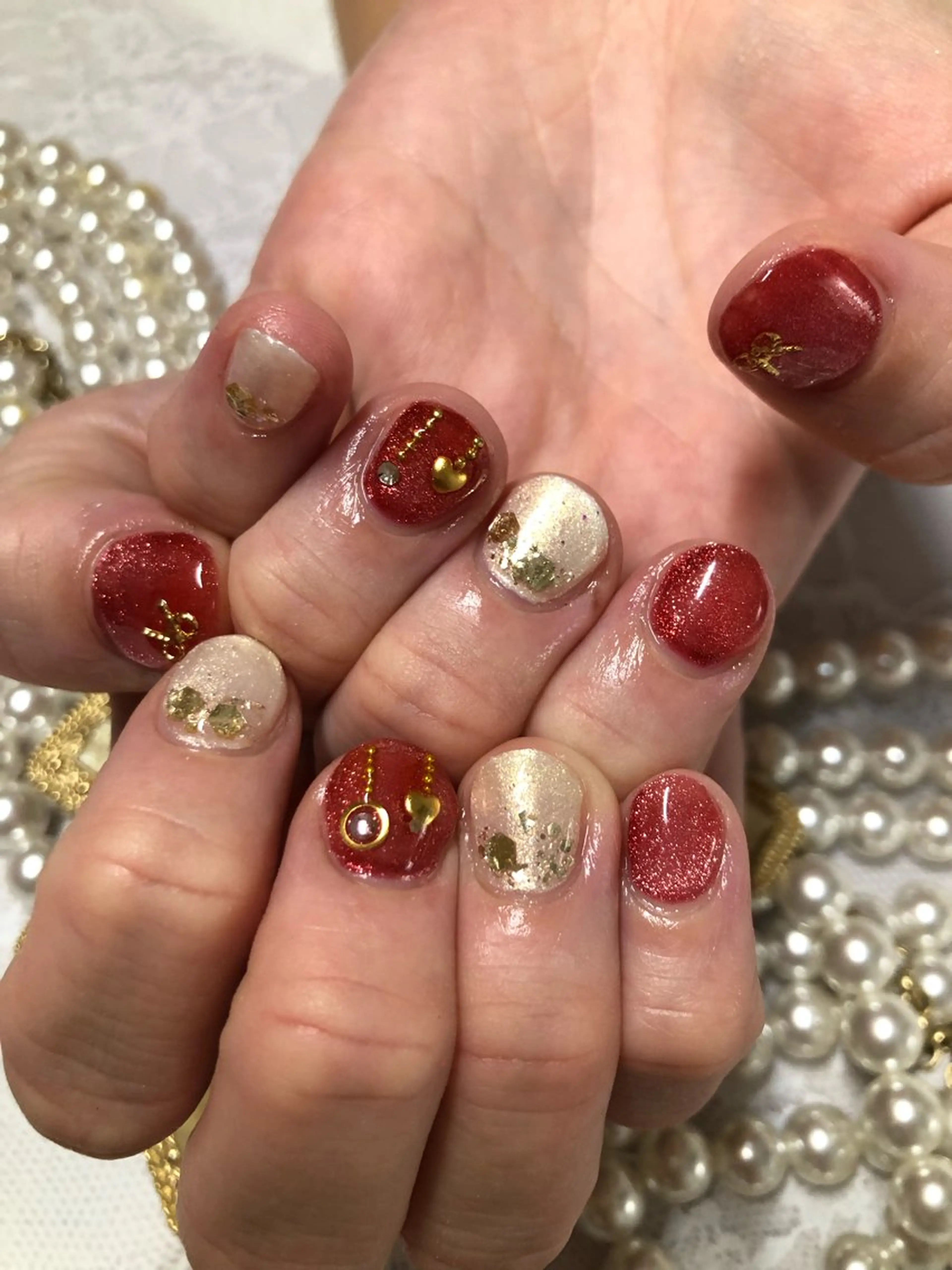 ショート クリスマス プライベートサロン HA♥NAのマツエク・マツパデザイン