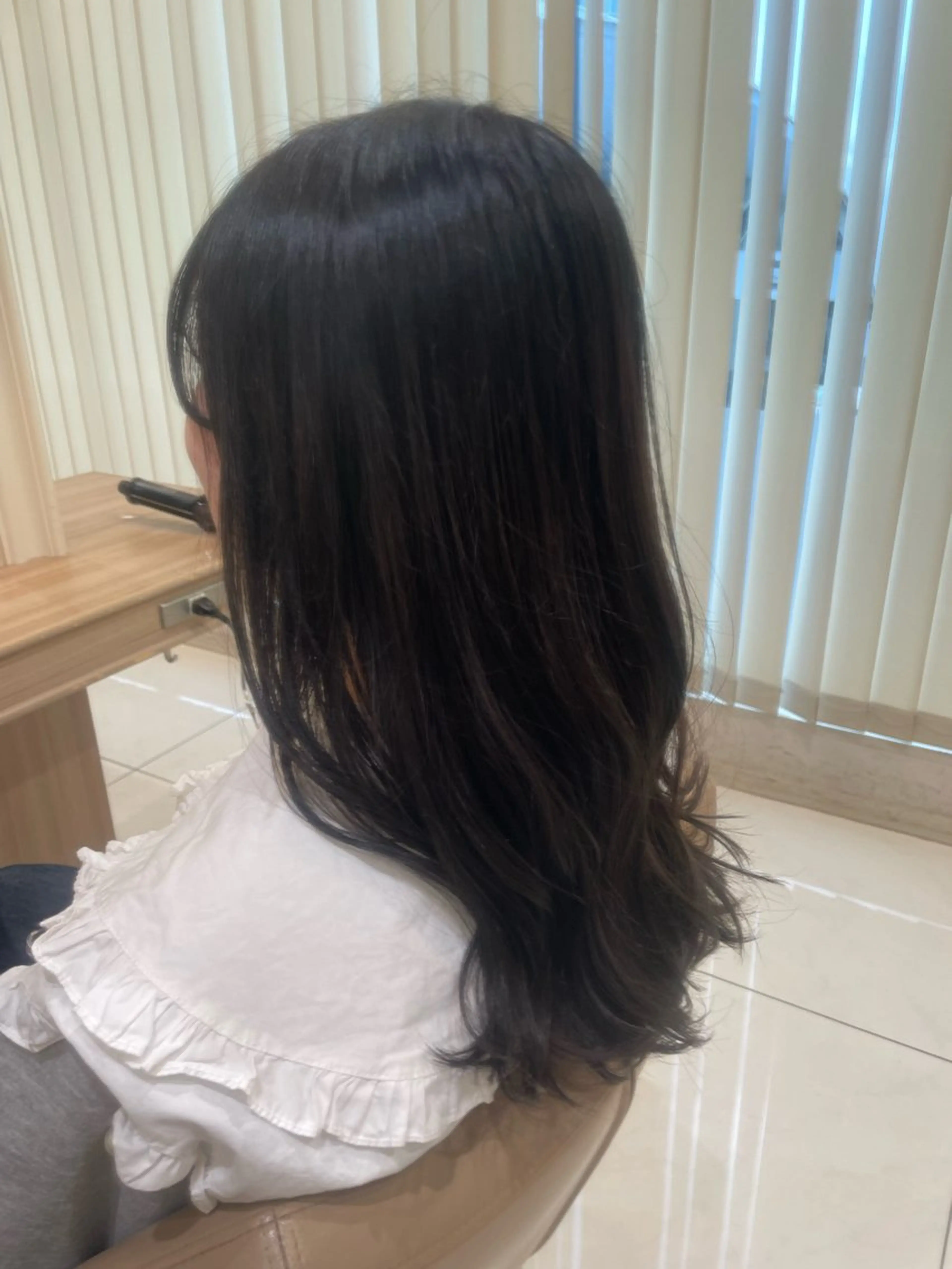 ロング カラー ヘアカラー トリートメント 韓国ヘアメイク🎀/ 縮毛矯正✨山本媛香のヘアスタイル