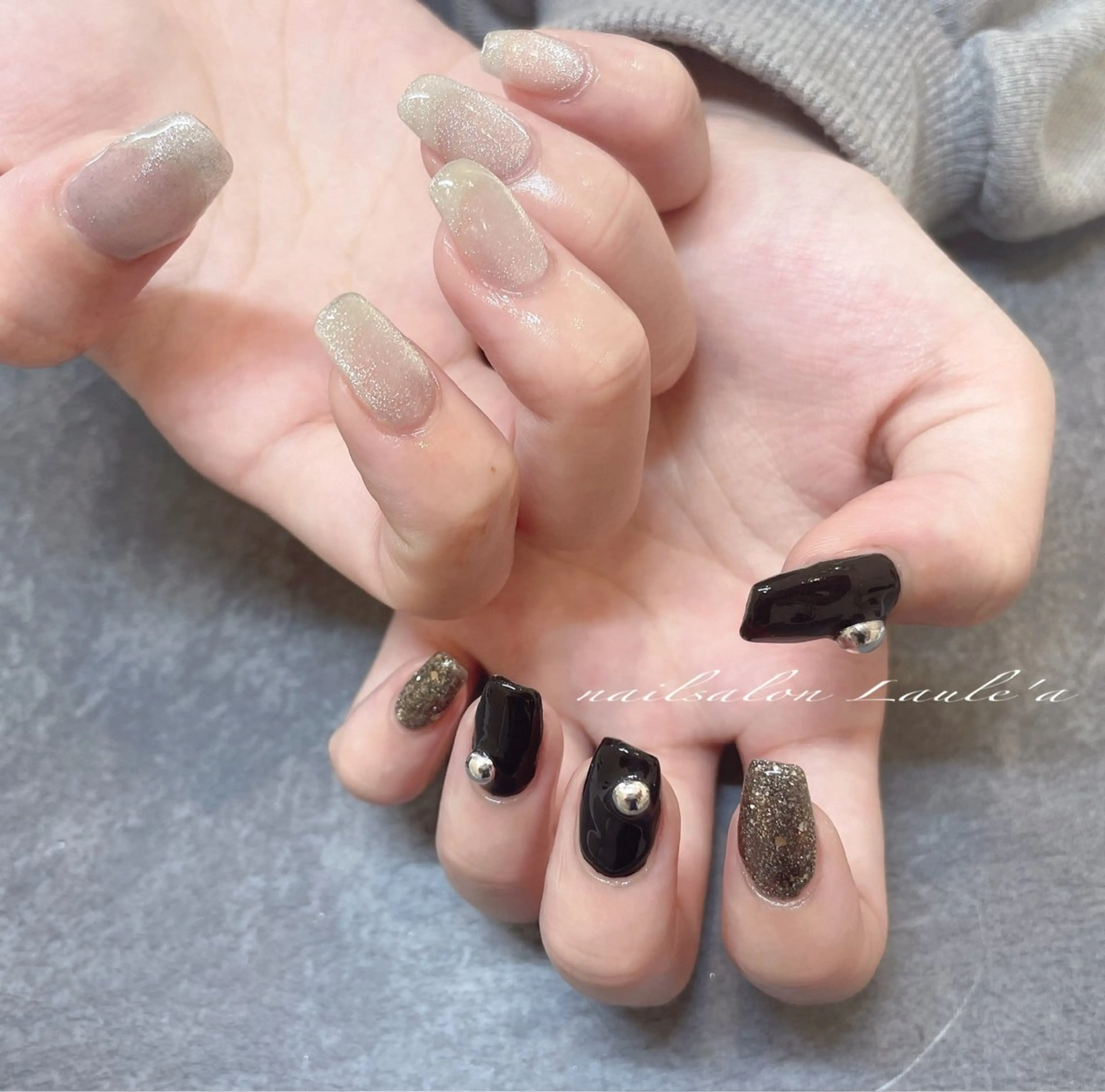 ネイル ハンドネイル nailsalon Laule'aのネイルデザイン