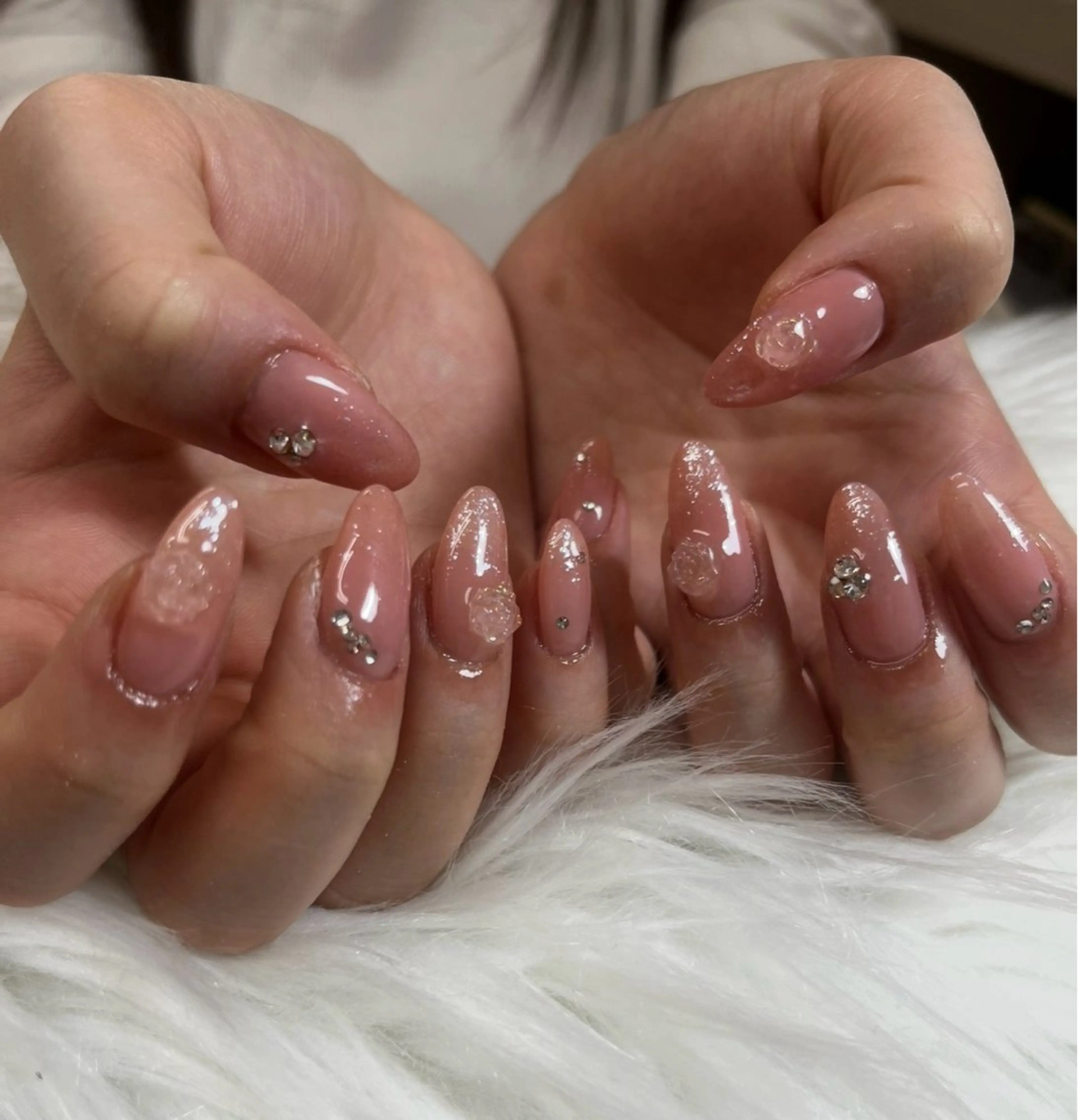 ネイル ハンドネイル Maya 🧊🫧‪のネイルデザイン
