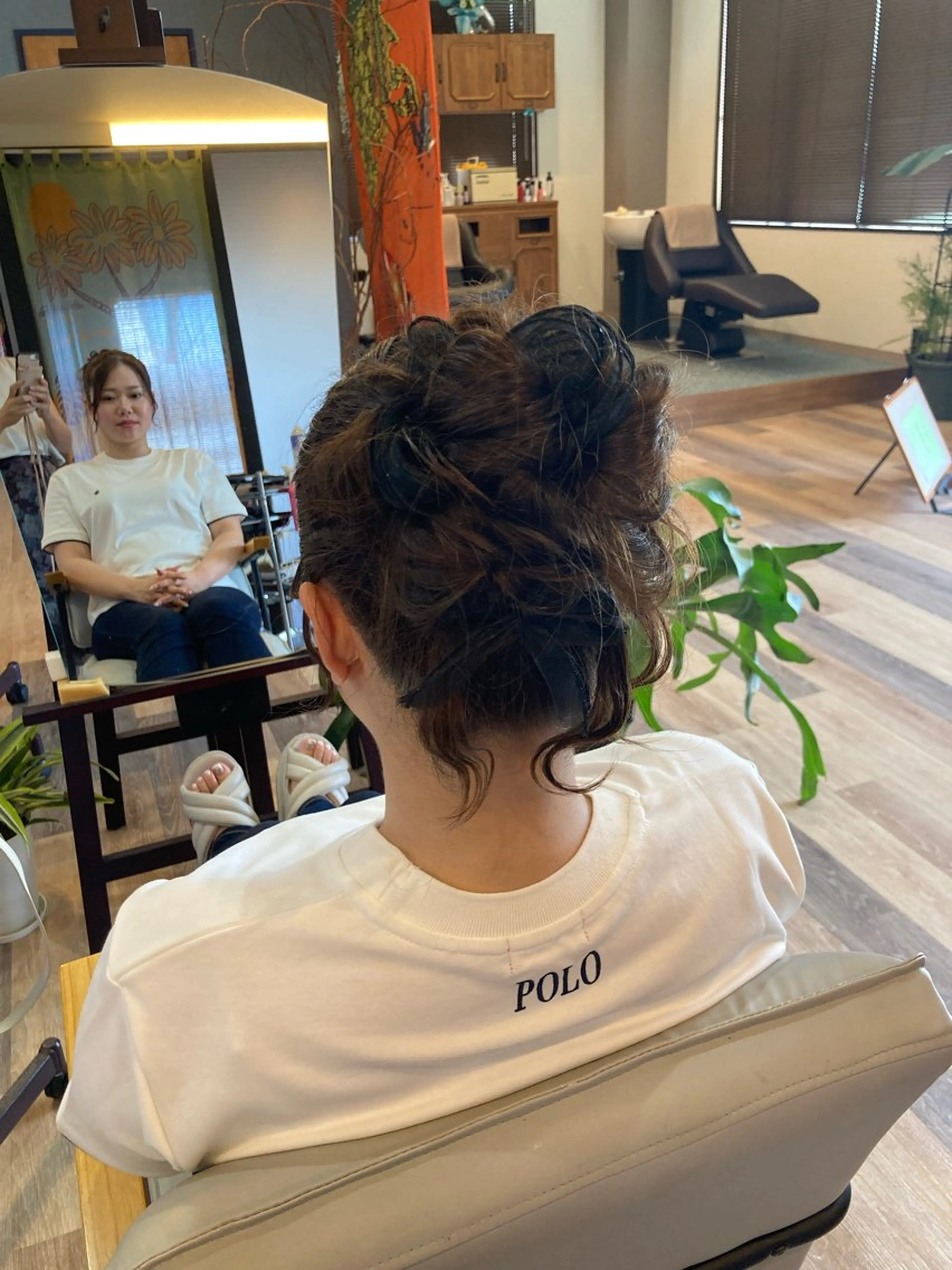 ロング ヘアセット 中野 紹江のヘアスタイル