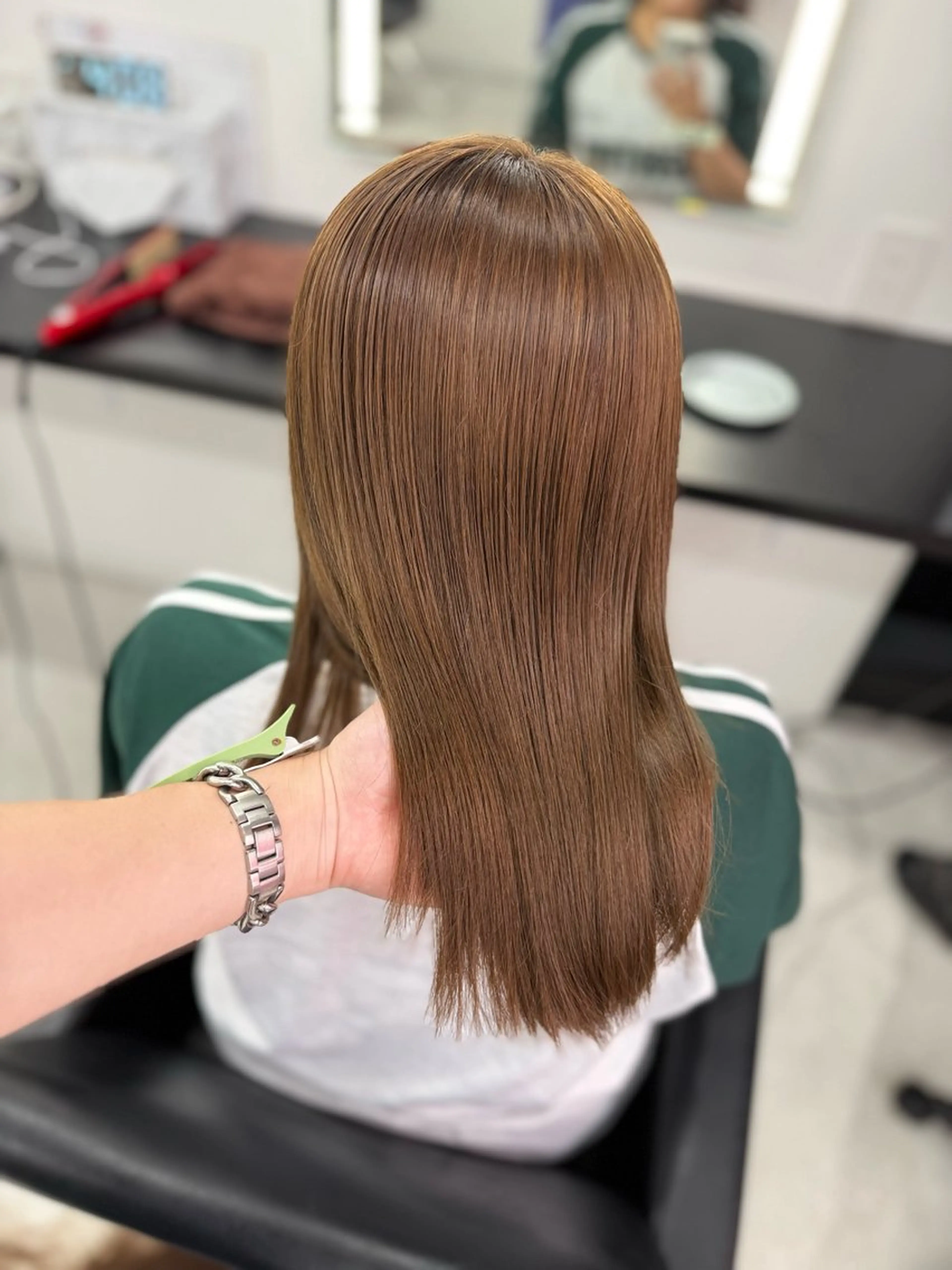 【︎︎☁ミニモ限定メニュー︎︎☁】 癖も伸びる髪質改善👀の写真