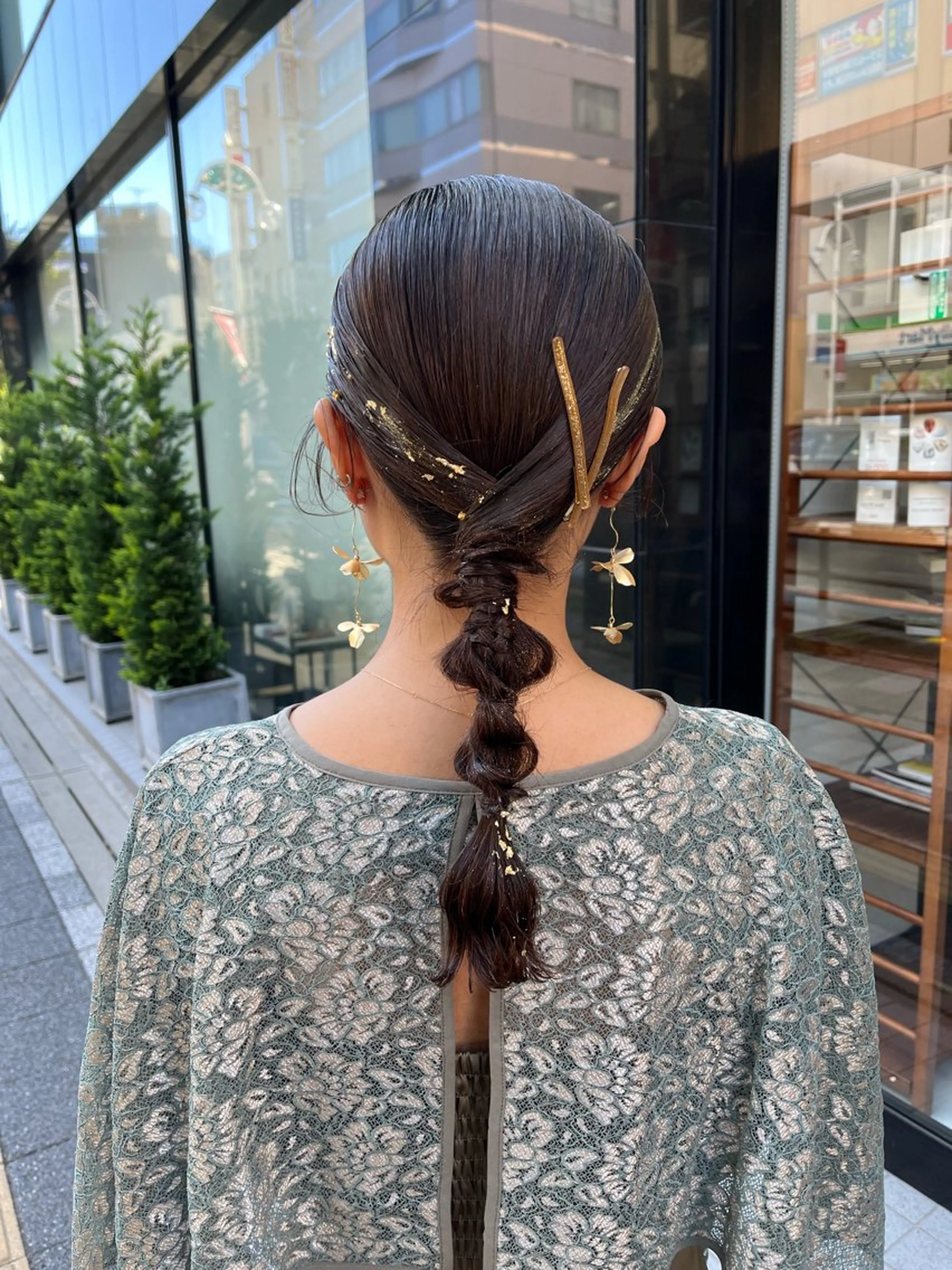 セミロング ヘアアレンジ channel所属・Natsumi ❤︎のヘアスタイル