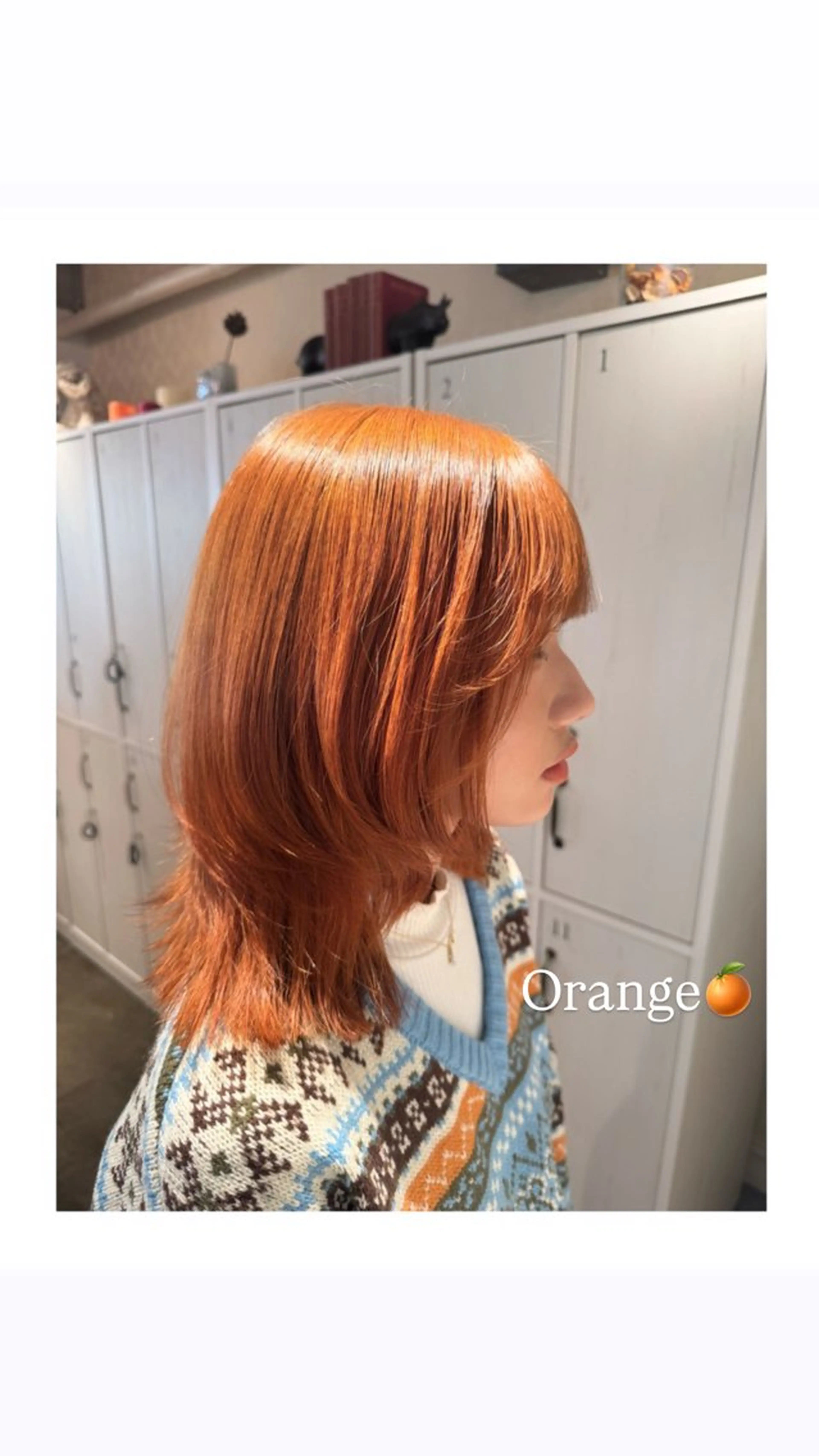 セミロング レイヤーカット ウルフカット ウルフレイヤー カット ヘアカラー トリートメント ハイライト/インナー /ブリーチ/レイヤーのヘアスタイル