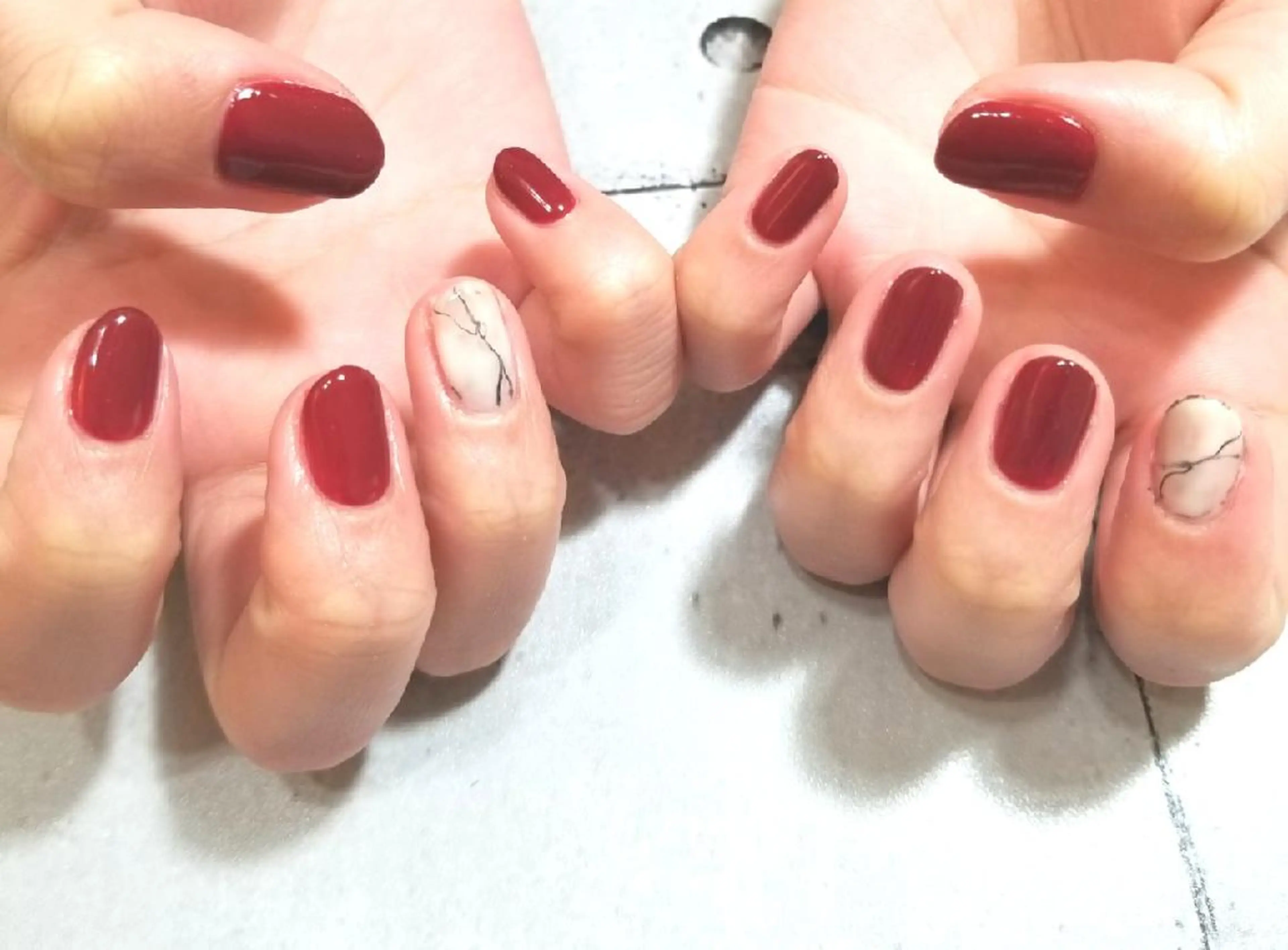 ネイル アートネイル ワンカラーネイル nailatelier nijiiro.所属・nijiiro🌈 サトウのネイルデザイン