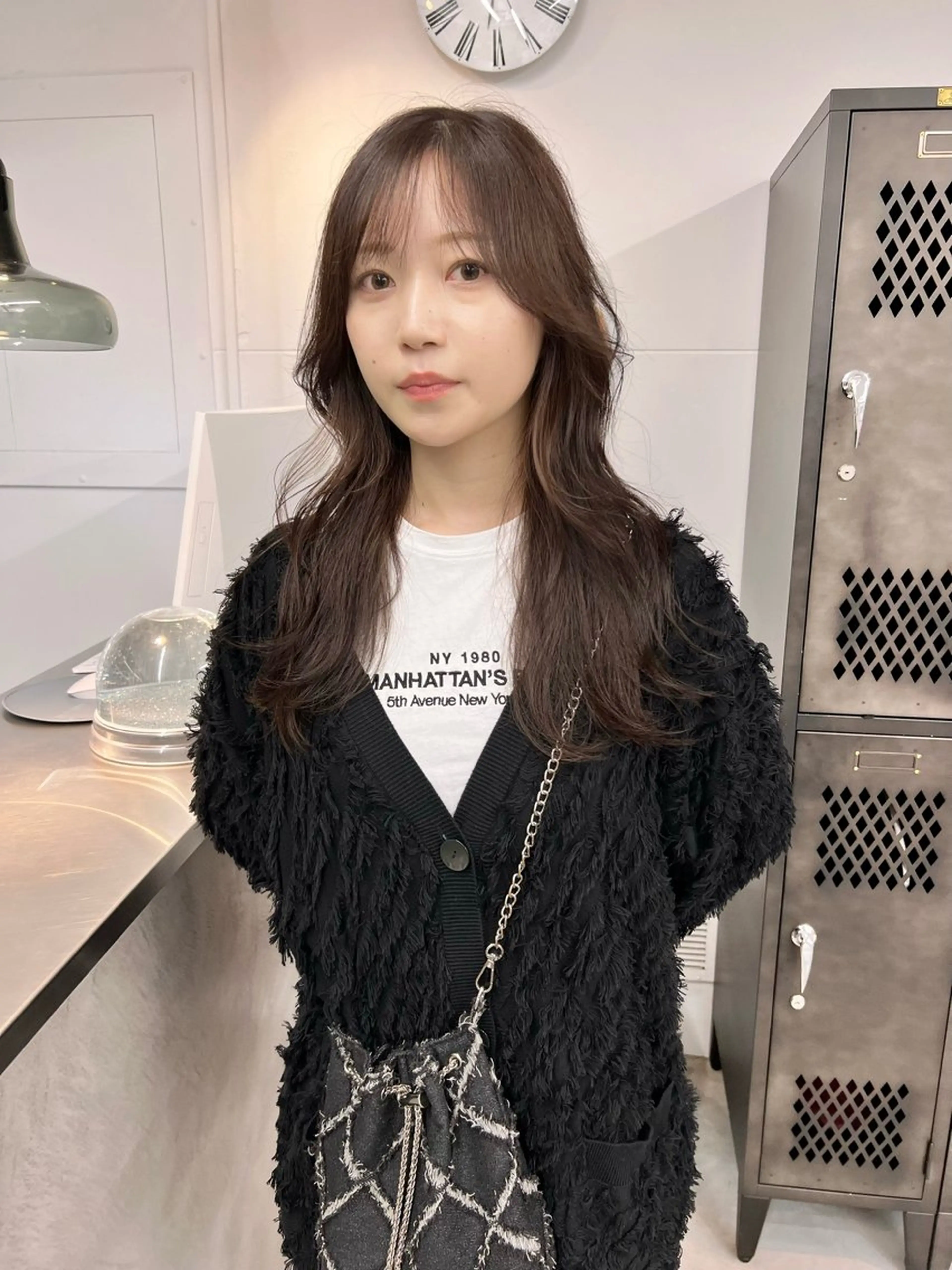 ロング カラー カット ヘアカラー トリートメント 樫原裕二 /柔らかいカラーのヘアスタイル