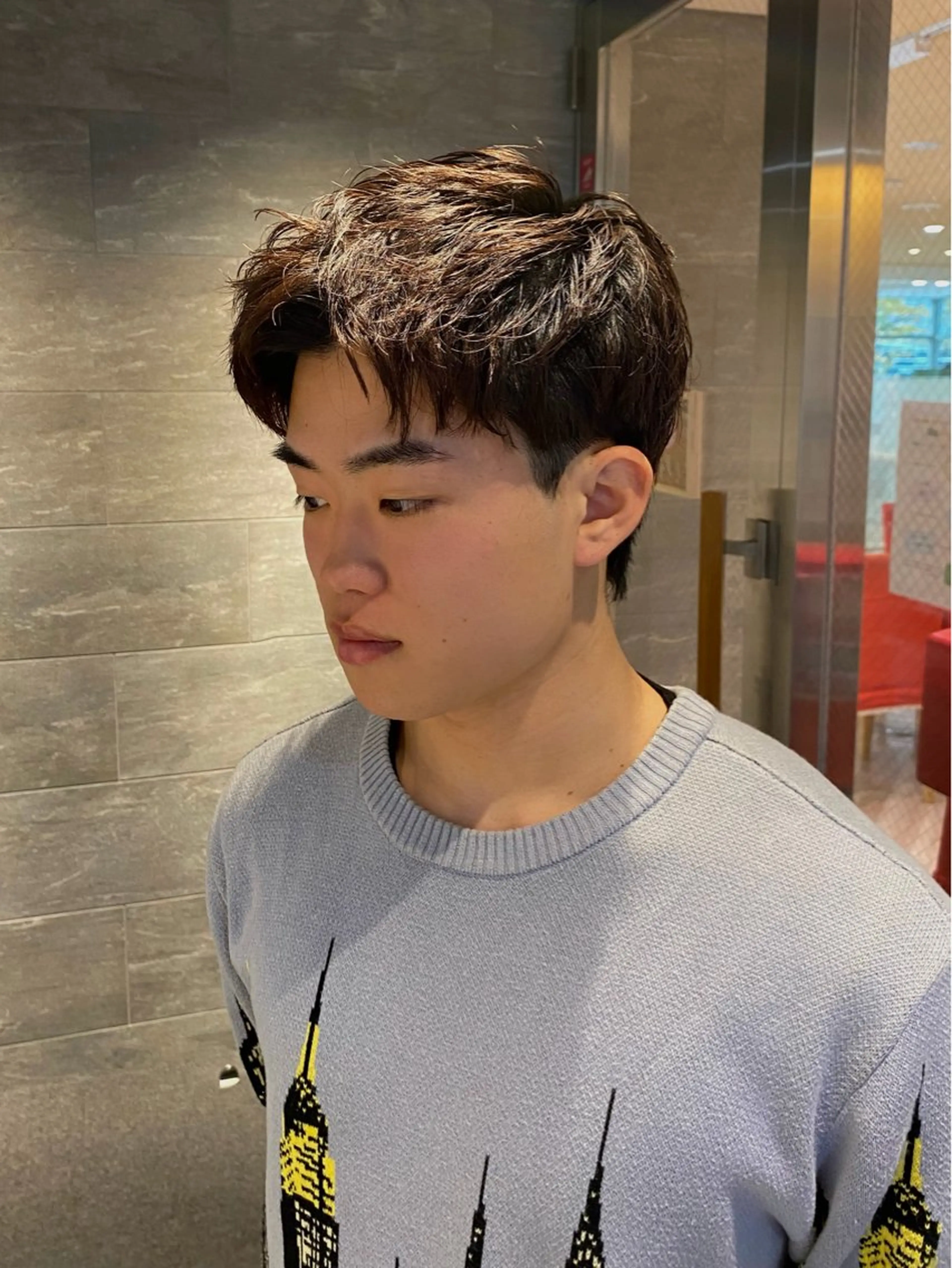 メンズ カット Yamada Ami🪐のヘアスタイル