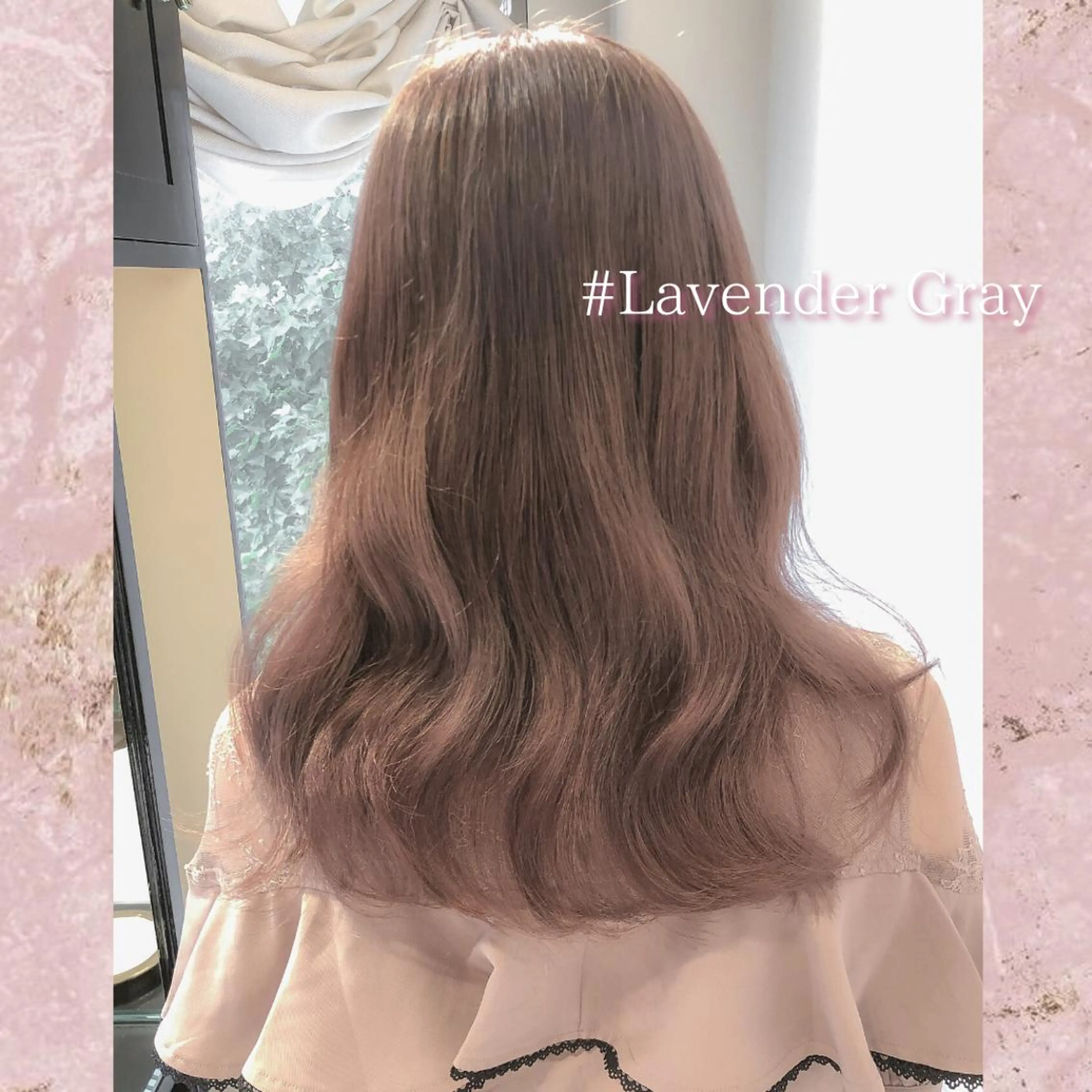 セミロング カラー ブリーチ ヘアカラー LOTTA CUCCI所属・miyu /トレンド カラー×艶髪のヘアスタイル