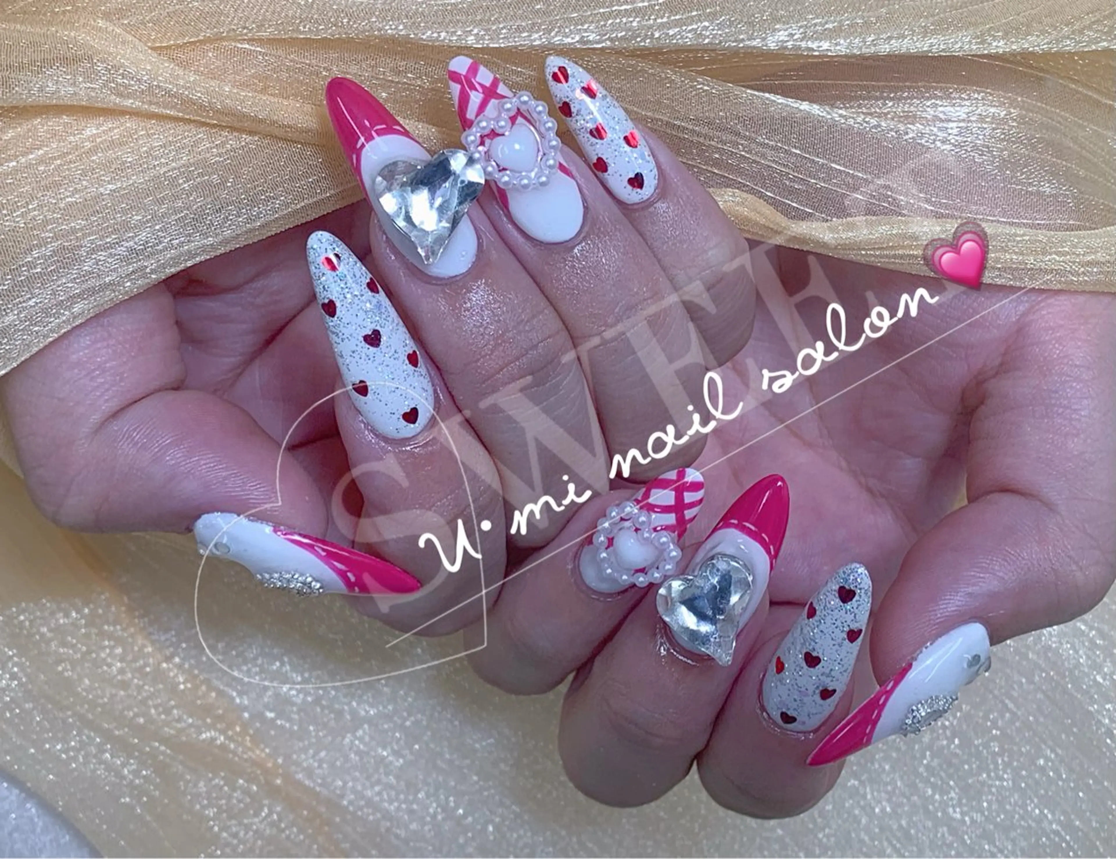 ネイル ハンドネイル U·Mi nail salon所属・U·Mi 上野御徒町容のネイルデザイン