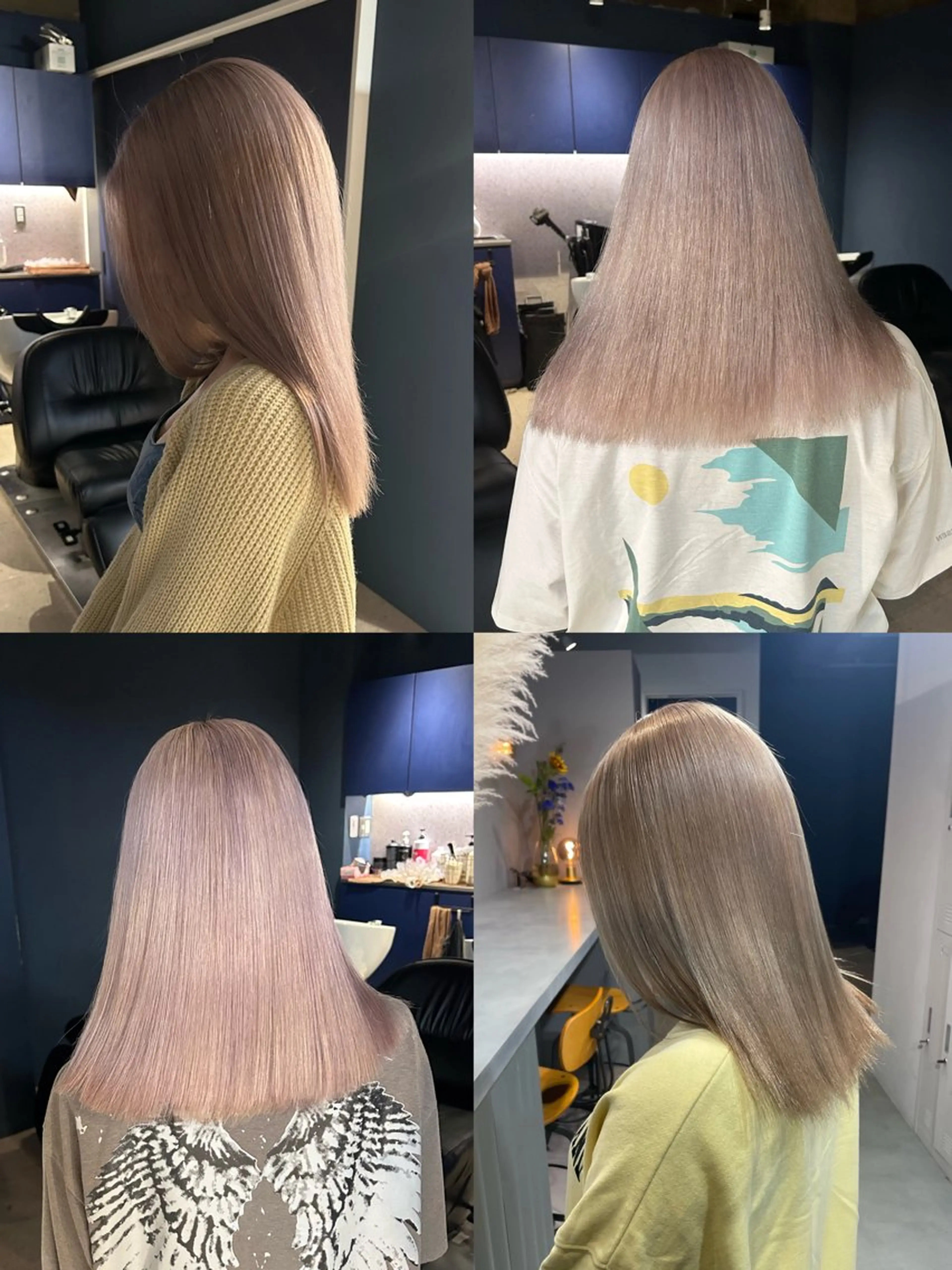 ロング 外国人風カラー ハイライト 髪質改善 韓国風ヘア レイヤーカット ヘアカラー トリートメント ヘアセット 🦄カラー比率90% 🦄TAKAYAのヘアスタイル