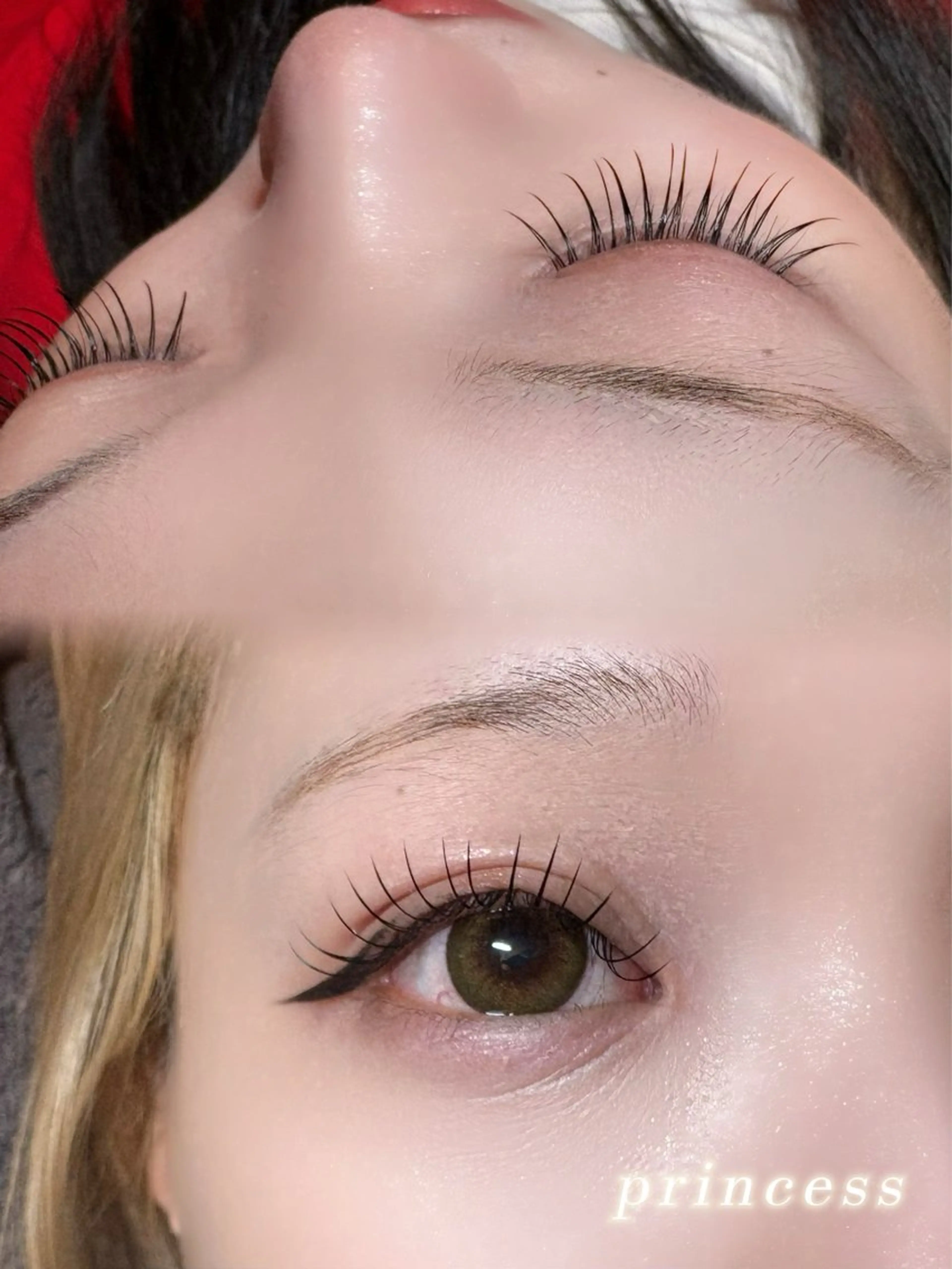 マツエク・マツパ ナチュラル マツエク princess 森 碧海のマツエク・マツパデザイン