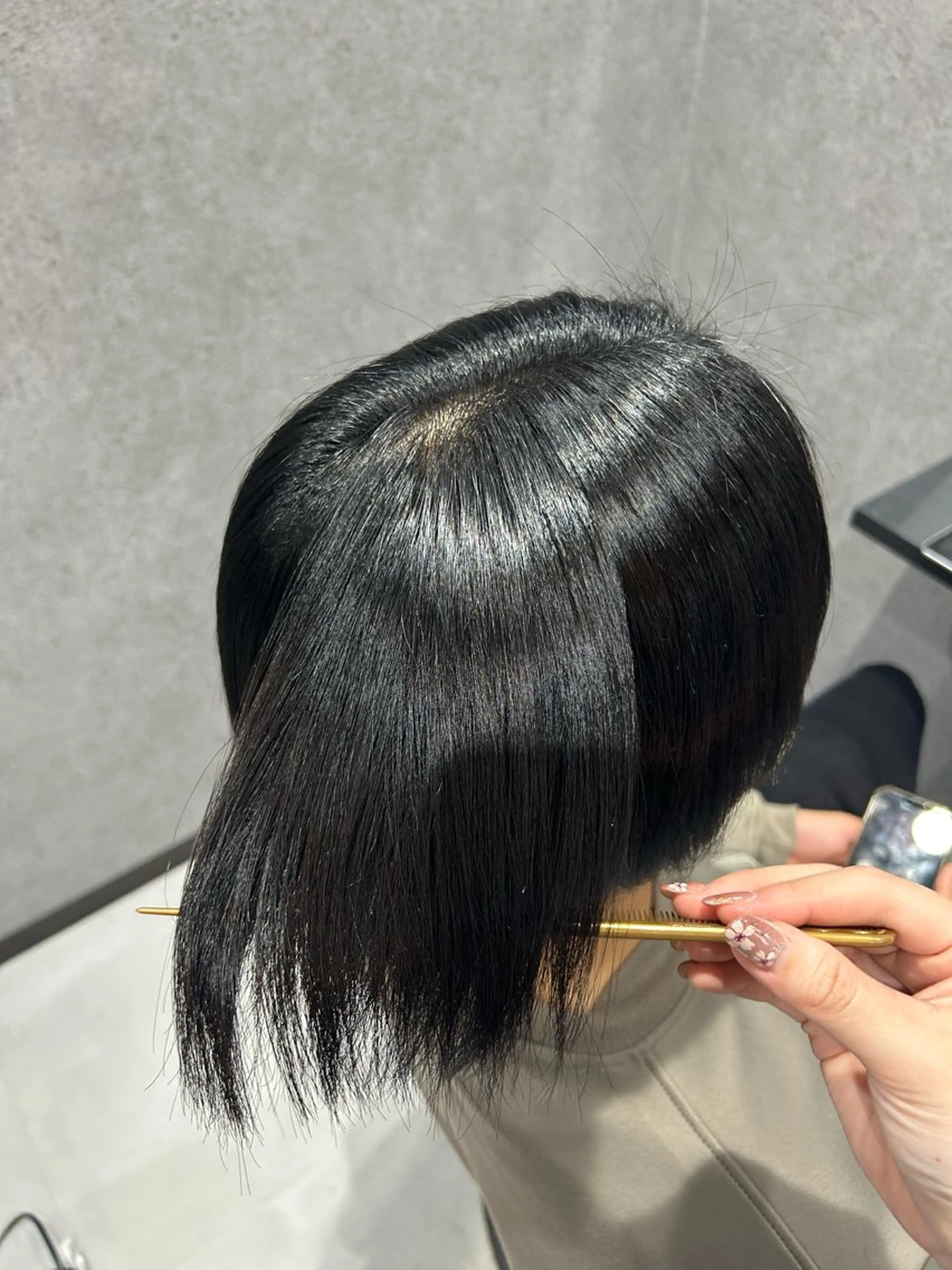 カラー パーマ メンズ メンズパーマ 黒髪 縮毛矯正 佐野 彩音のヘアスタイル