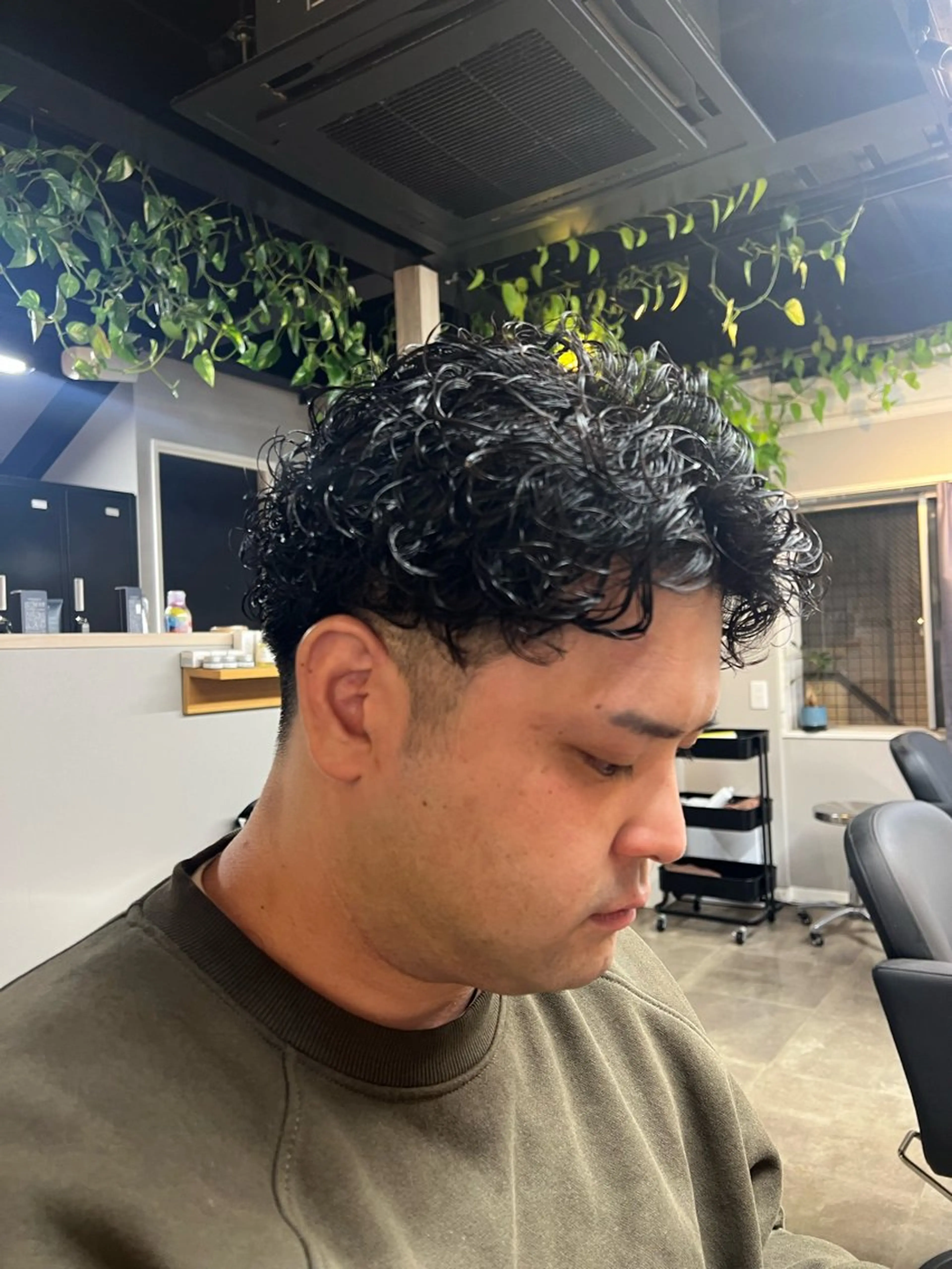 ショート パーマ メンズ est hair mar所属・艶カラー/ツイスパ/ 無造作パーマ　久保のヘアスタイル