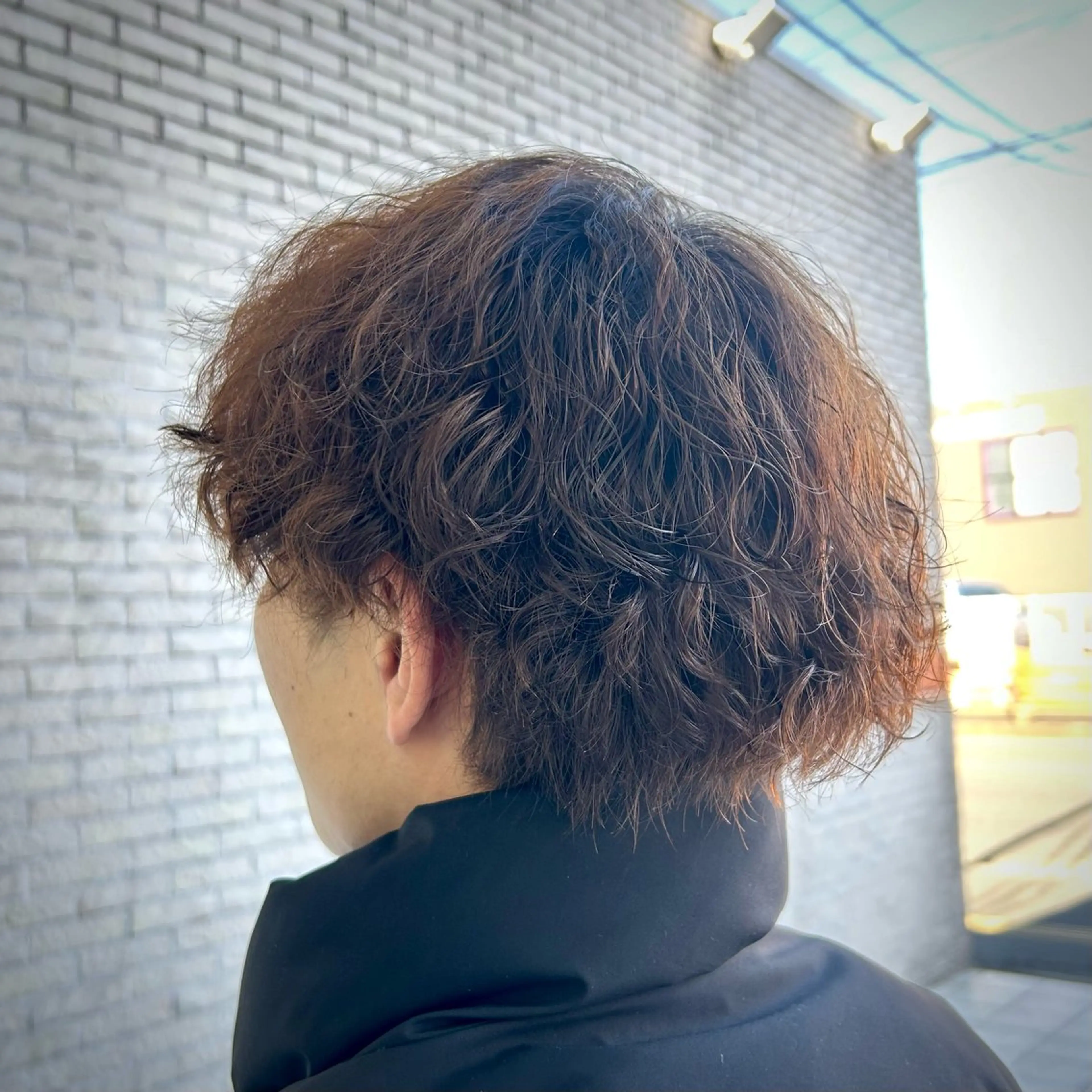 パーマ メンズ カット パーマ レイヤーカット/ボブ 🪐花木 香菜のヘアスタイル