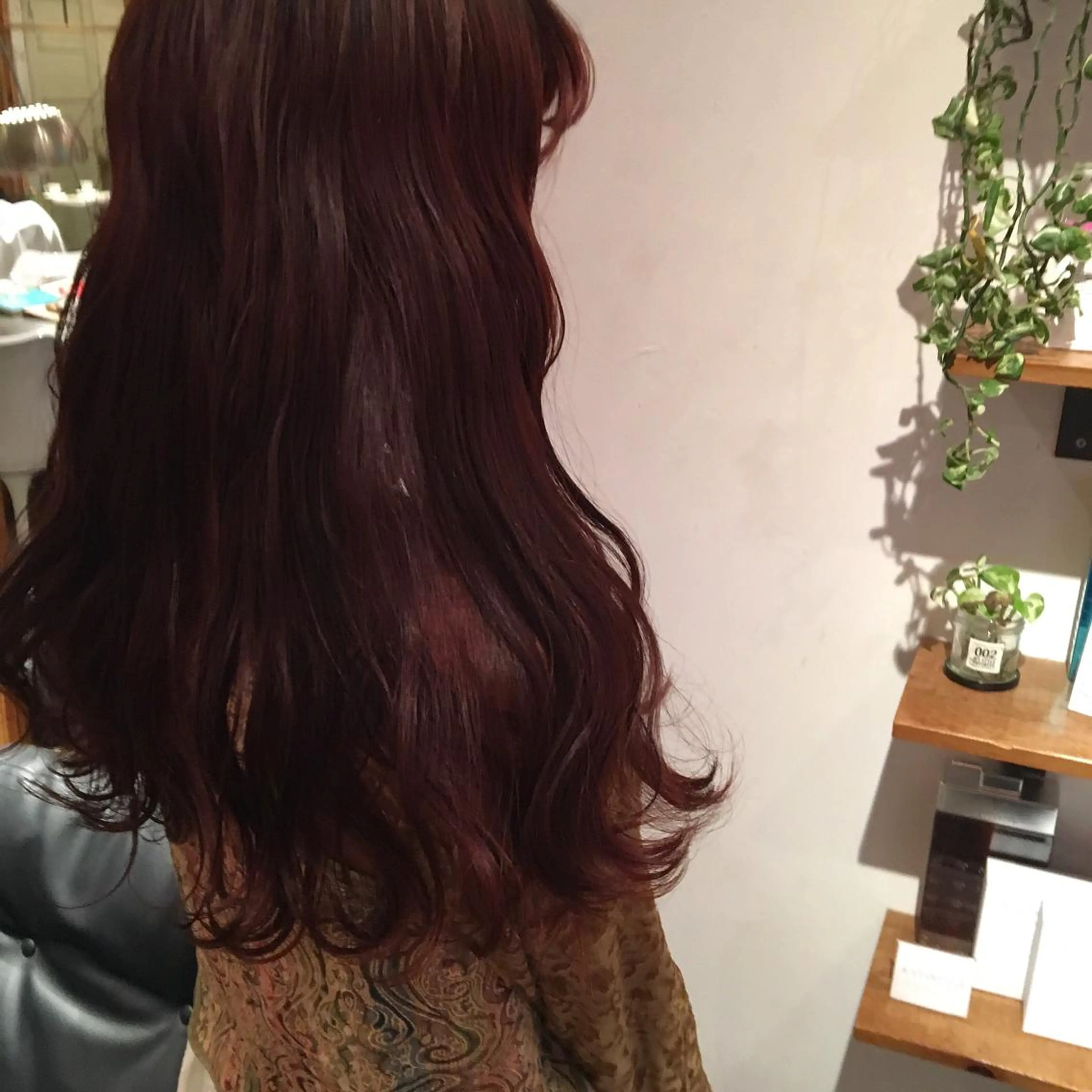 ロング カラー レッドカラー ヘアカラー SALOWIN所属・マンツーマン美容師 立川　♡MIHO♡のヘアスタイル