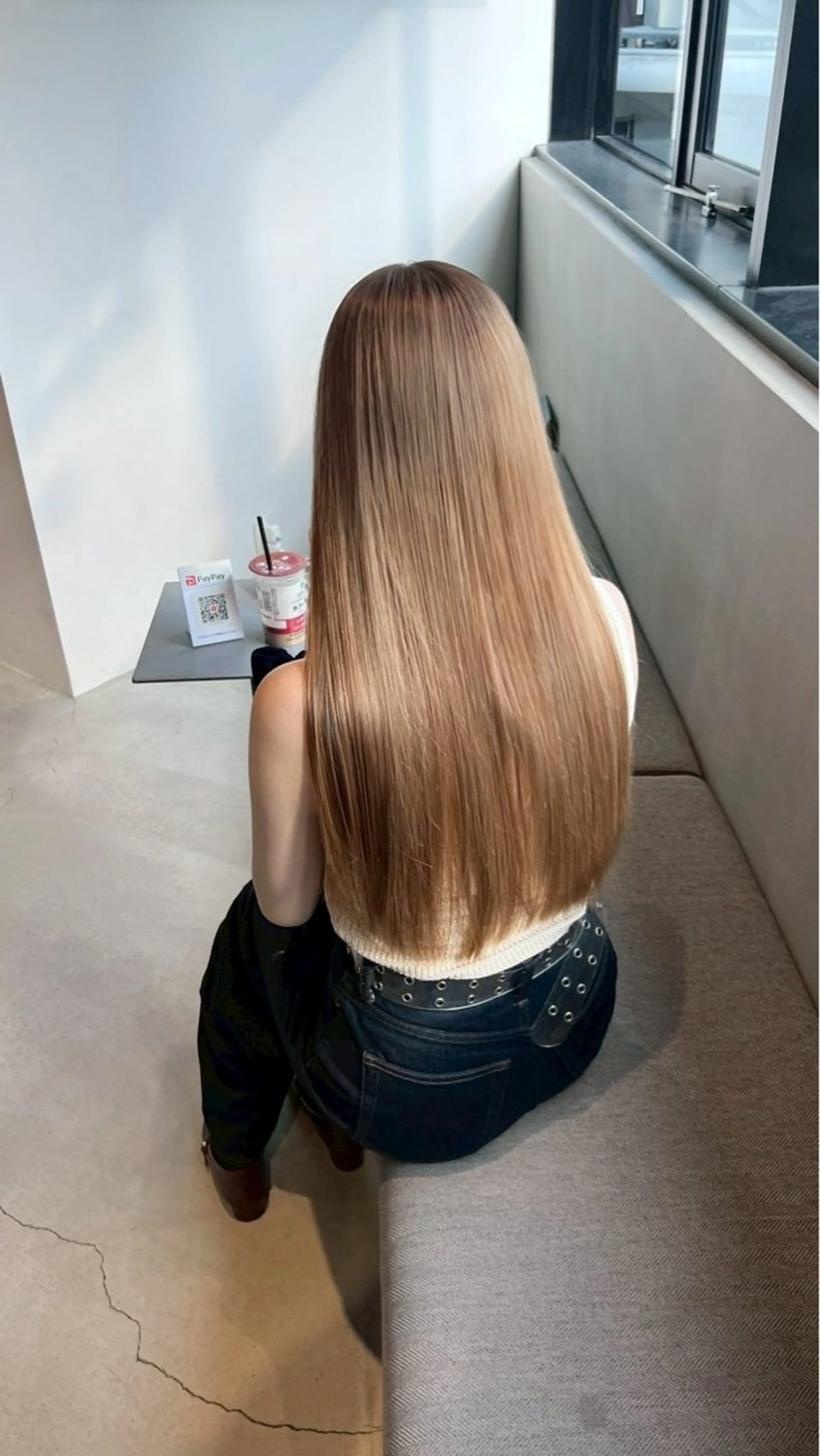 ロング カラー ヘアカラー ROCAReTAkyoto（ロカリタ）千本丸太町店所属・清水 月菜のヘアスタイル