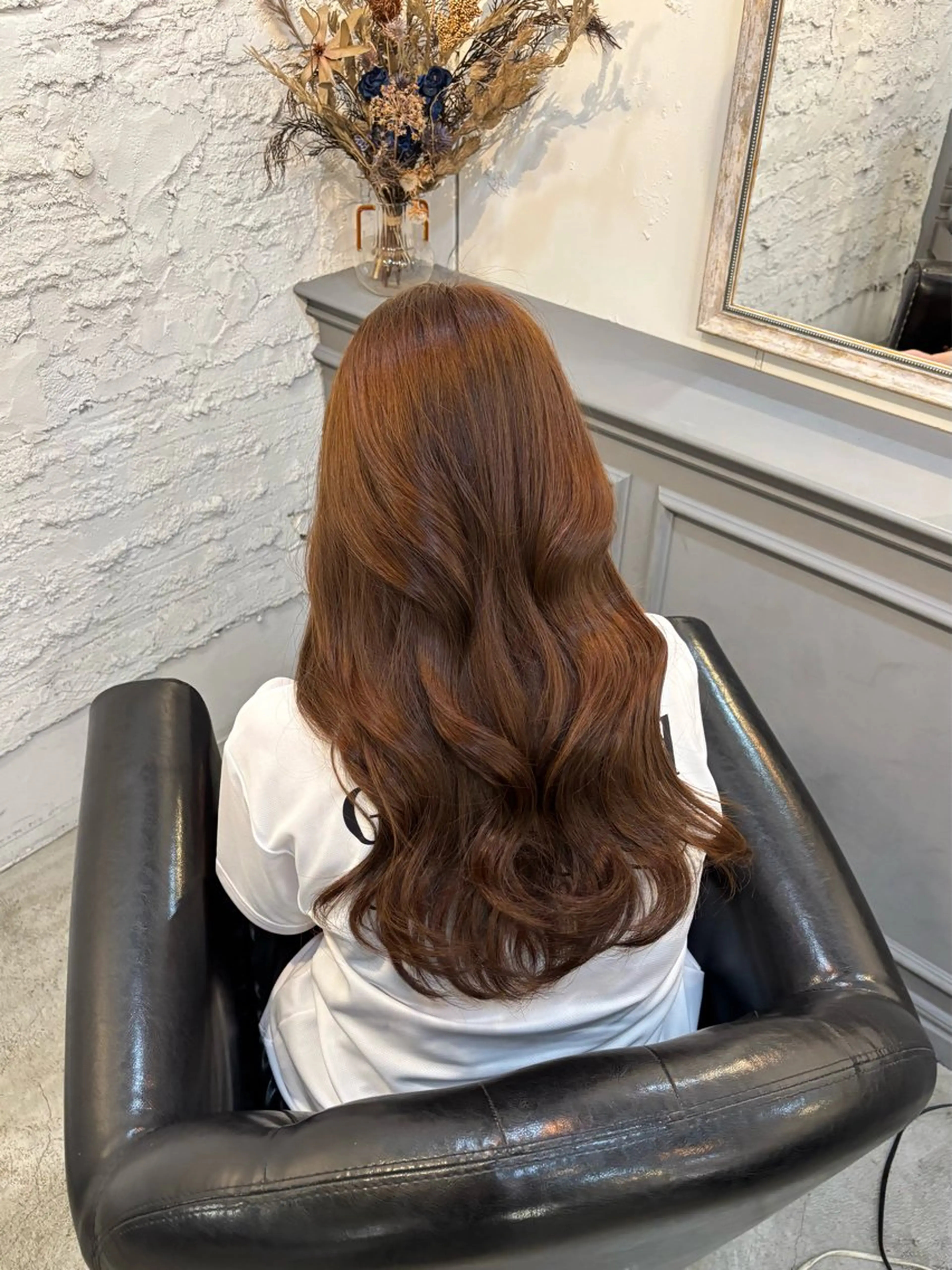 ロング カラー ヘアアレンジ ヘアカラー 関口 玲那のヘアスタイル