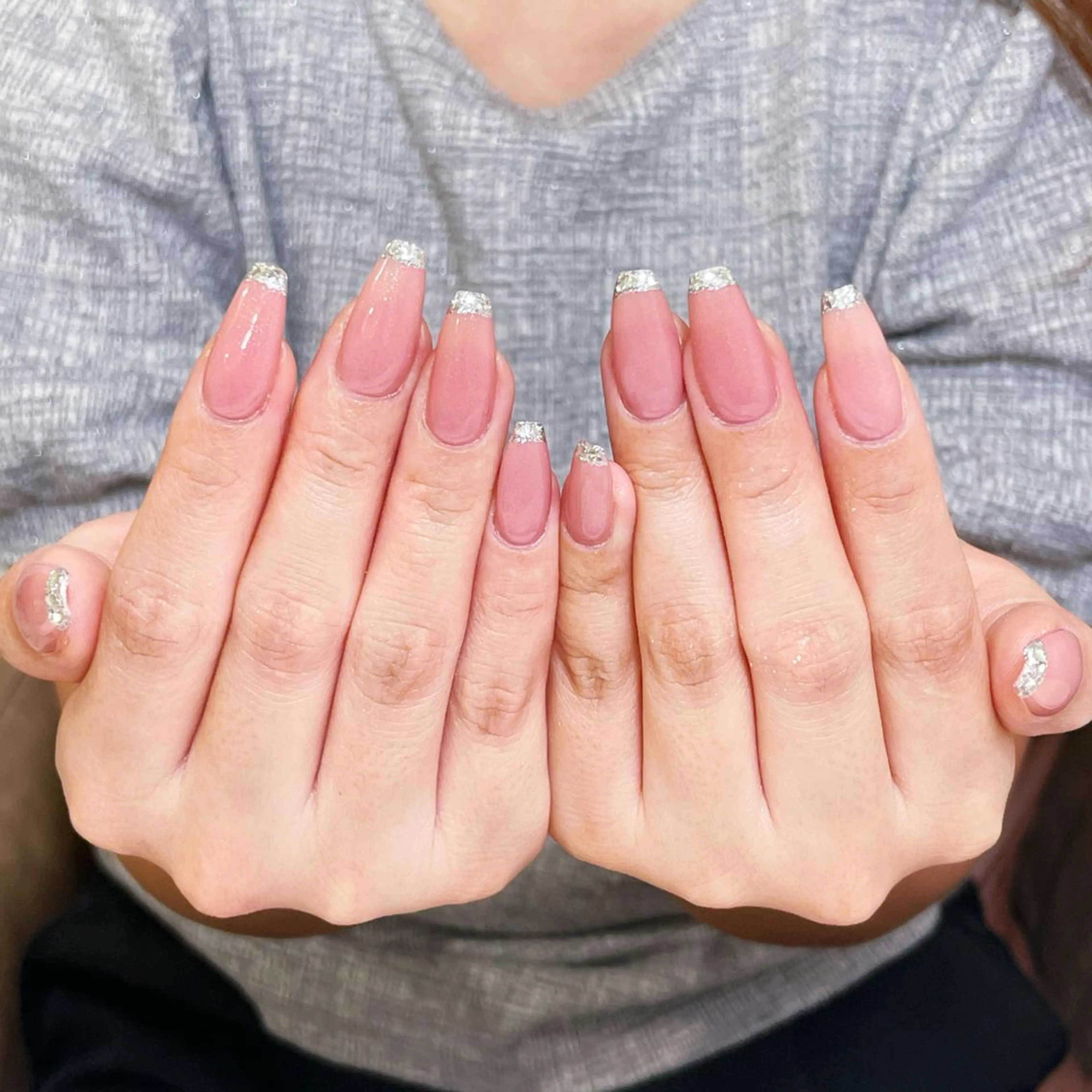 ネイル アートネイル オーロラネイル ガーリー キラキラネイル マグネットネイル ハンドネイル Diamond ✨のネイルデザイン