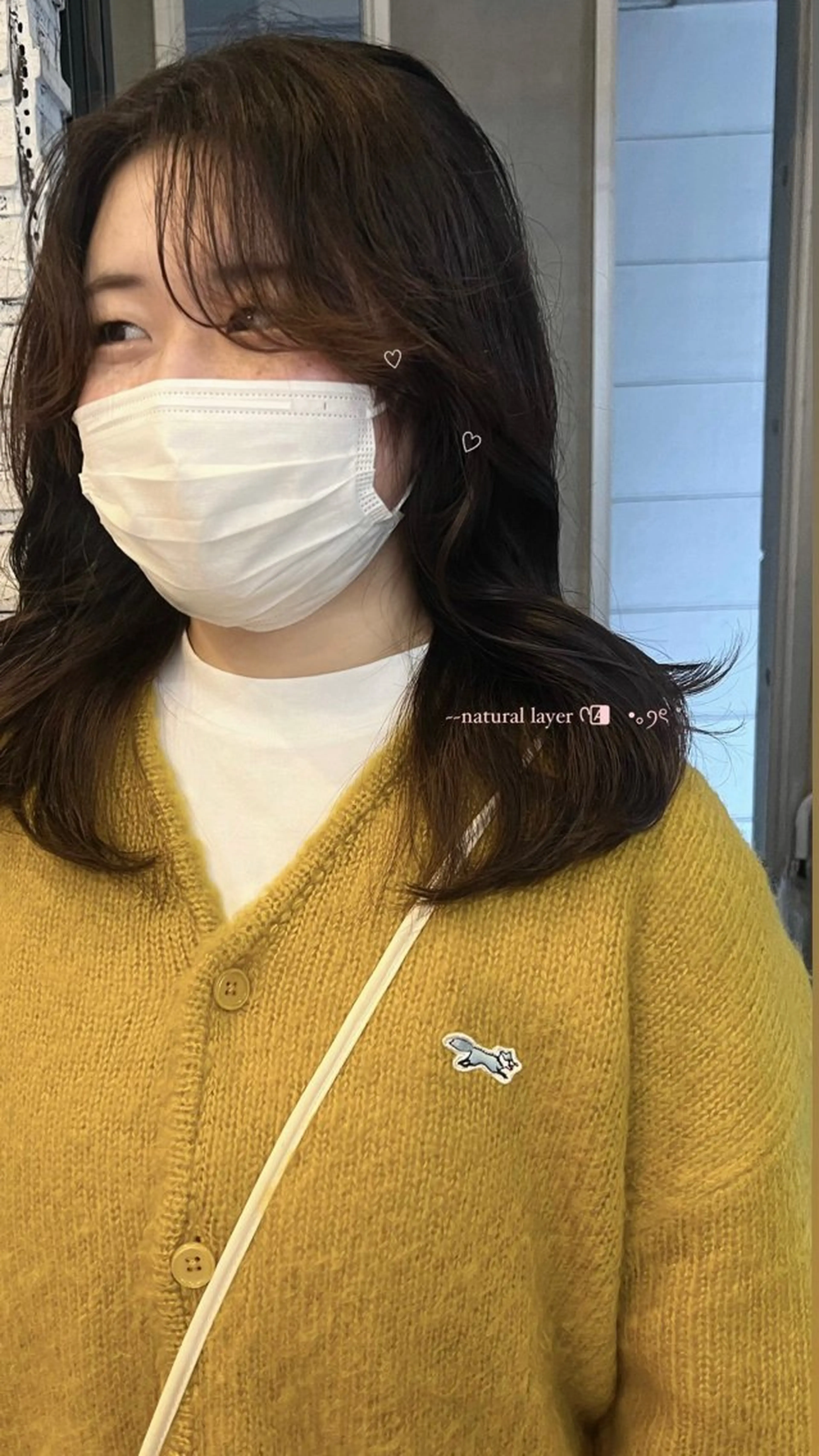 ロング レイヤーカット 名古屋美容室 Sopiリナのヘアスタイル