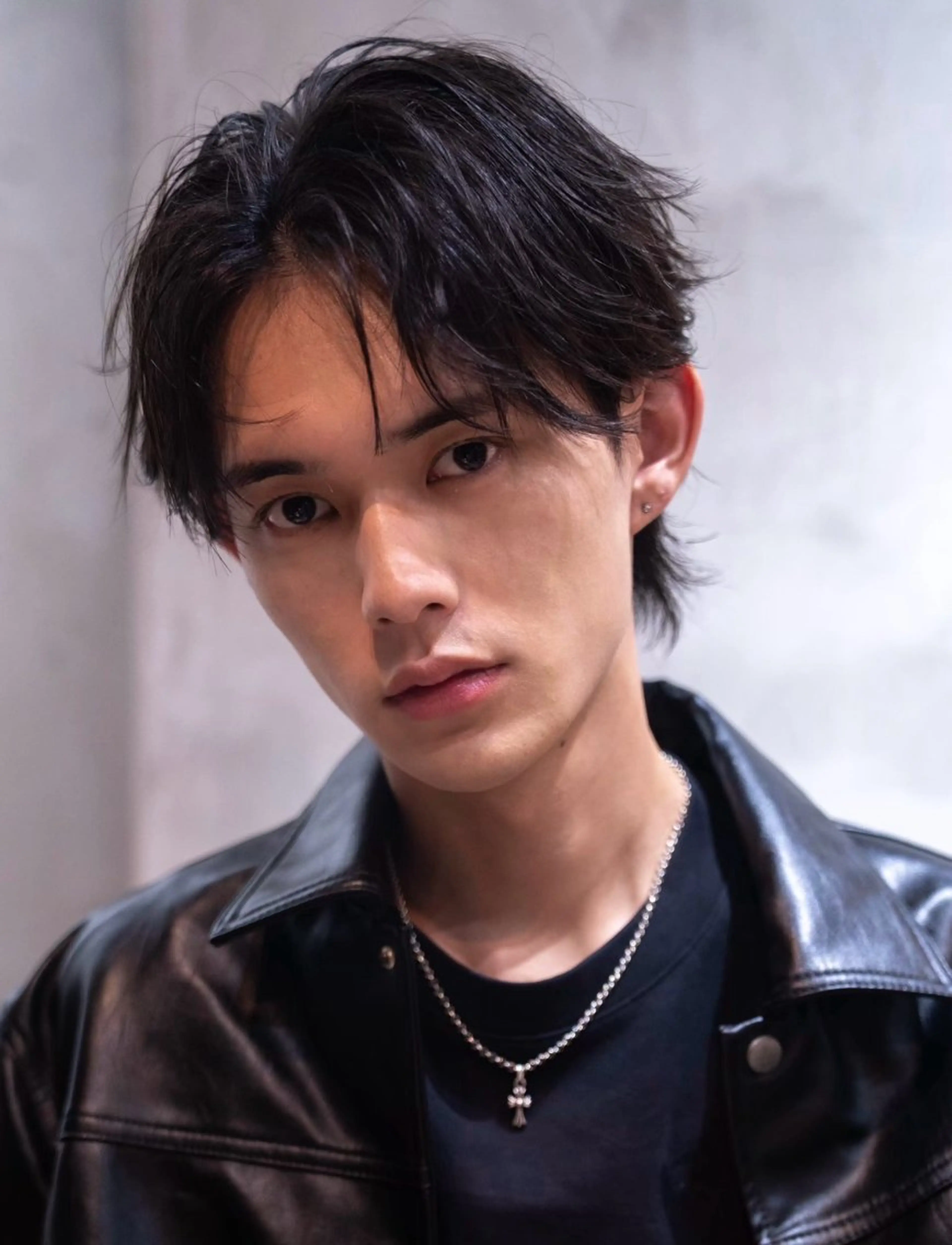 ショート メンズ センターパート 学生（メンズ向け） 学生 カット 韓国ヘア/ハイトーン そーた/渋谷駅のヘアスタイル