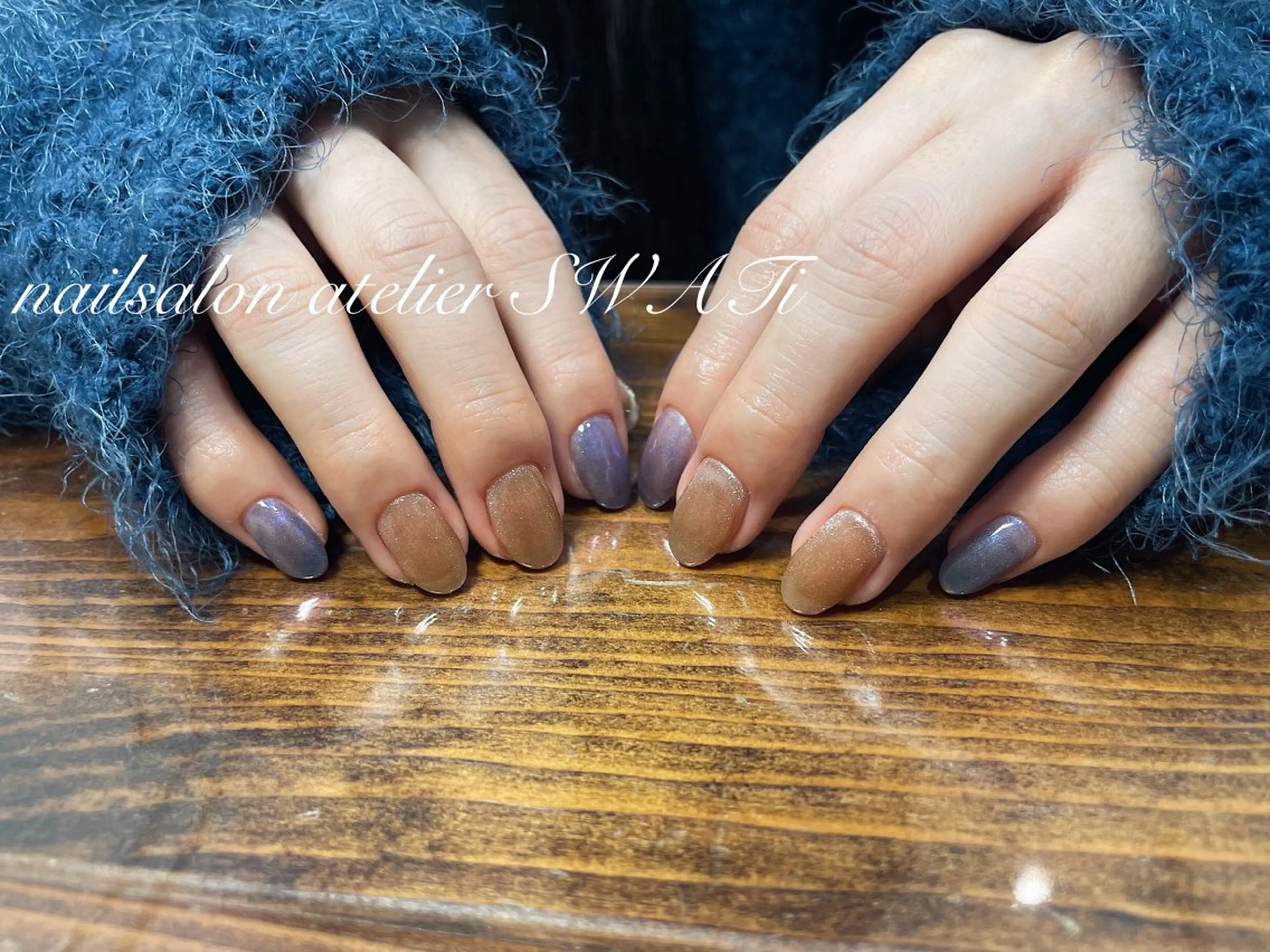ネイル ハンドネイル ヘアーサロン大野所属・nailsalon SWATiのネイルデザイン