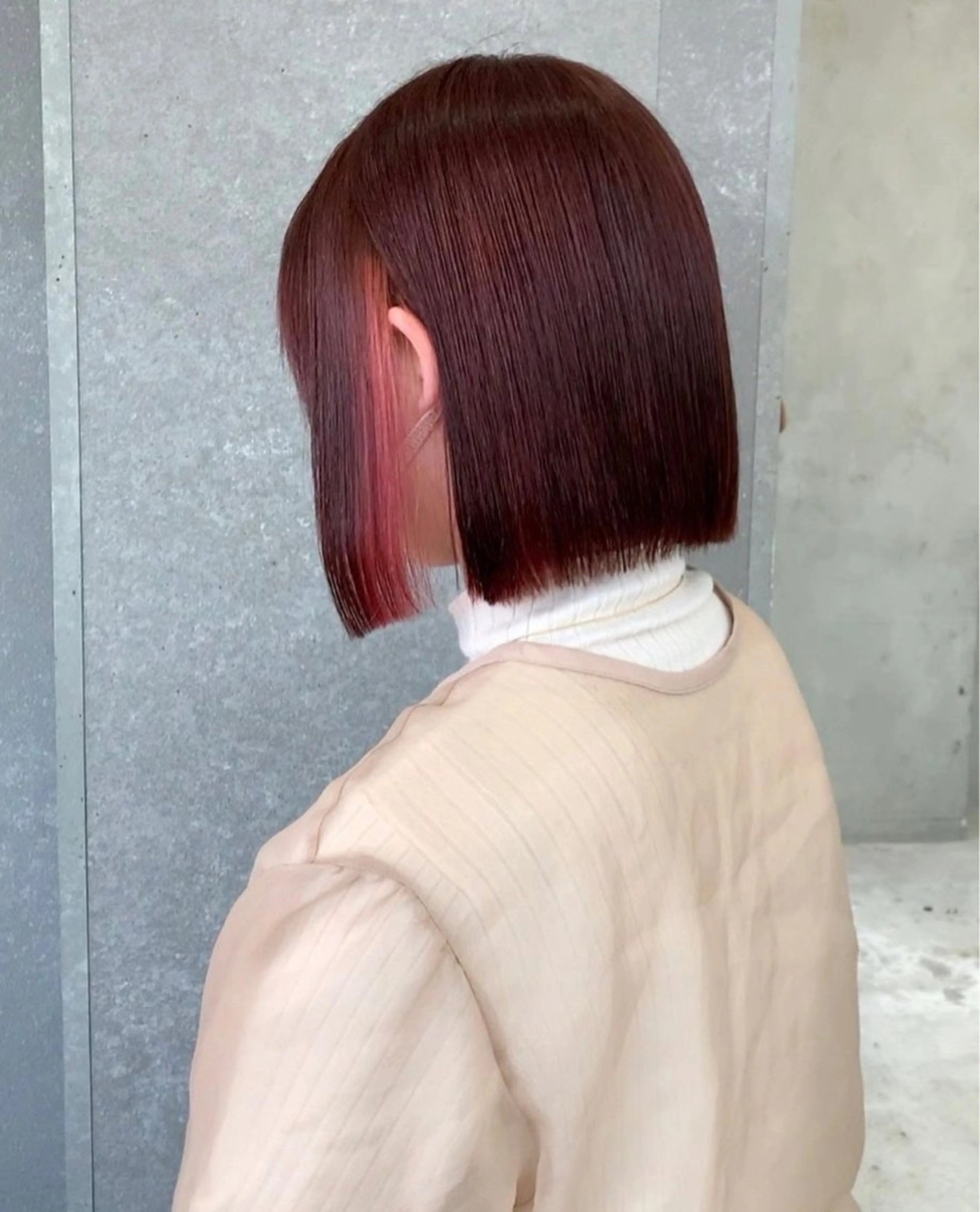 ショート カラー 池袋/似合わせ/縮毛 髪質改善【ugen】のヘアスタイル