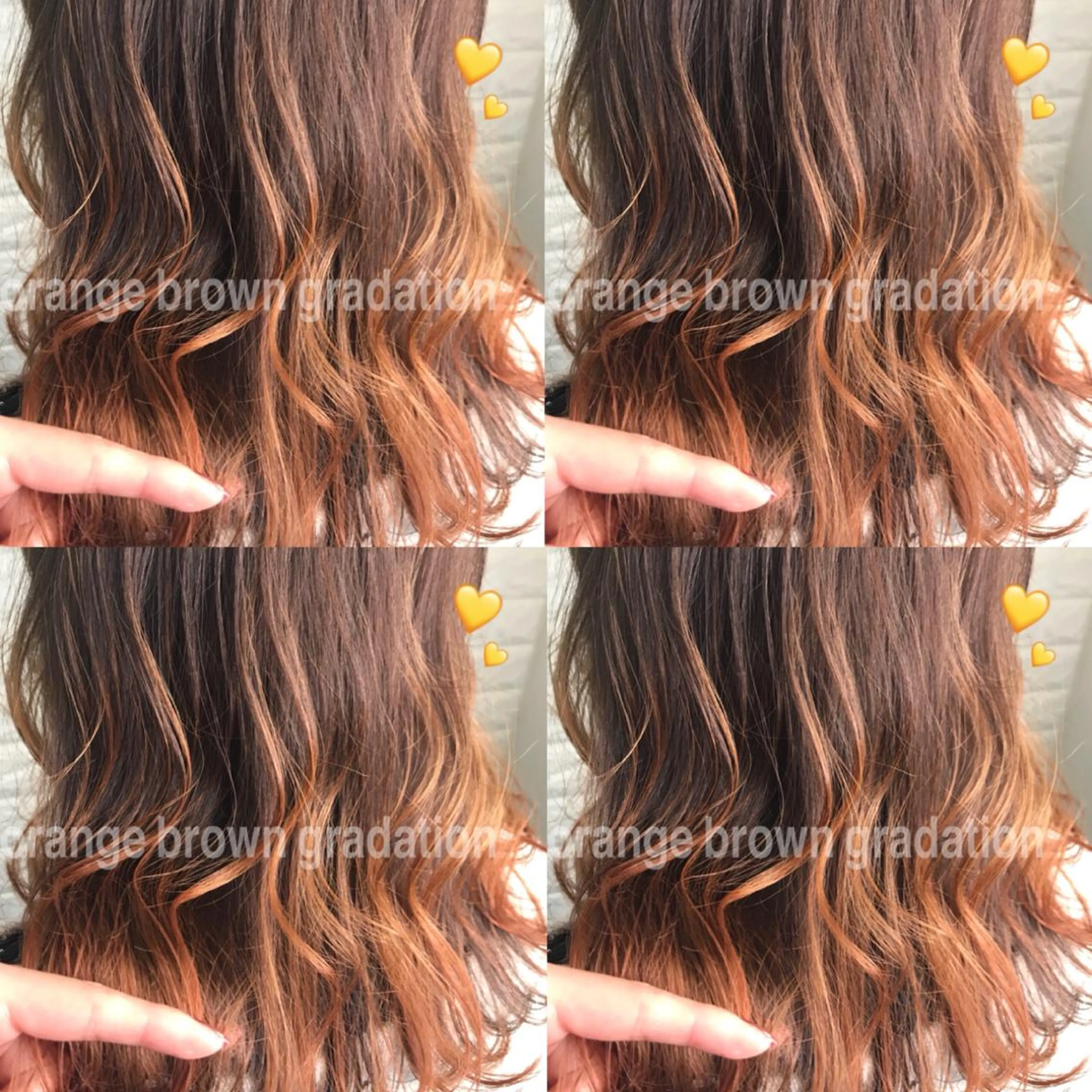 セミロング カラー knock【ノック】所属・烏丸韓国ヘア🇰🇷 ayaka🎀のヘアスタイル