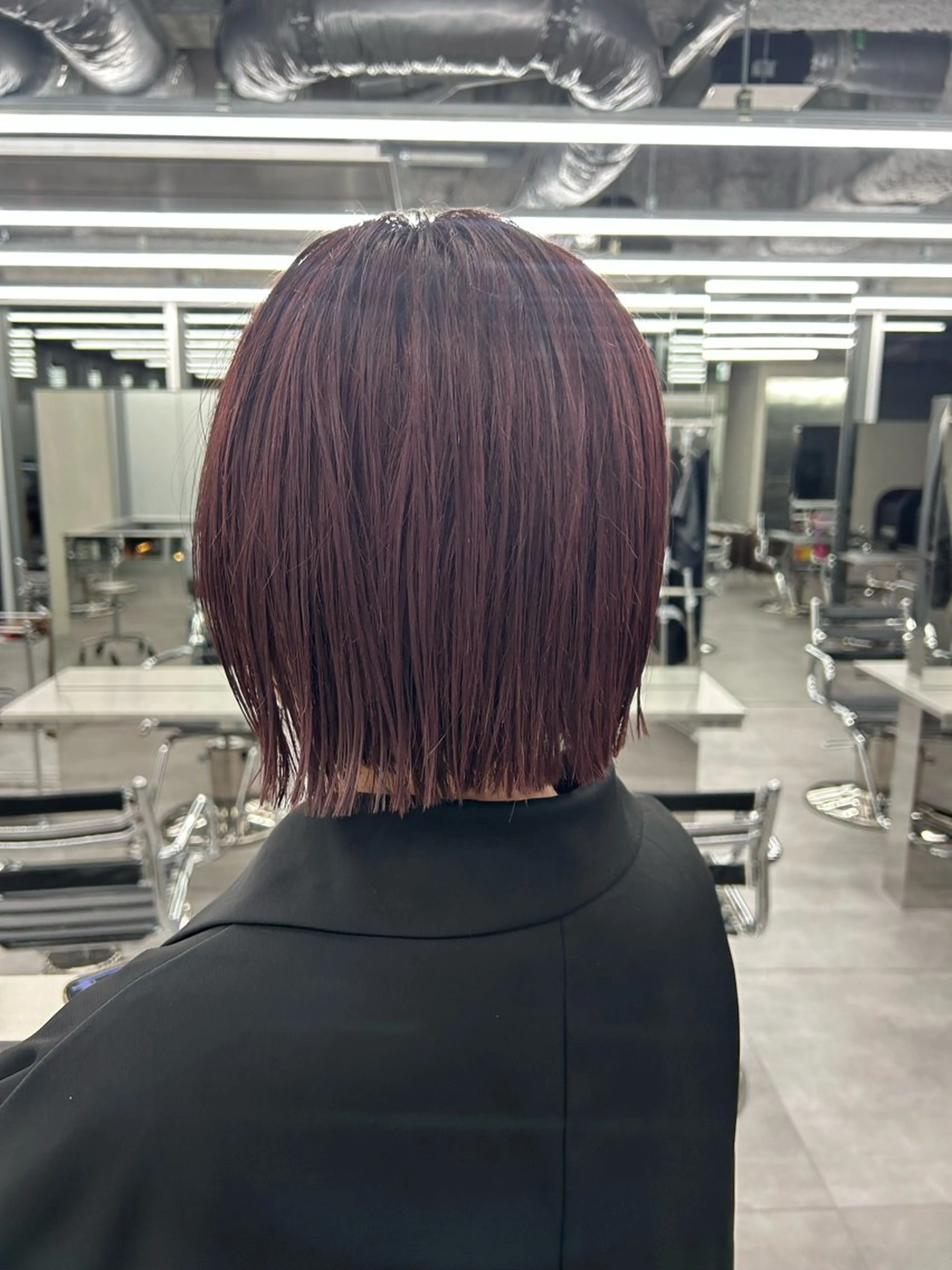 ショート ナンバーナイン所属・佐藤 莉子のヘアスタイル