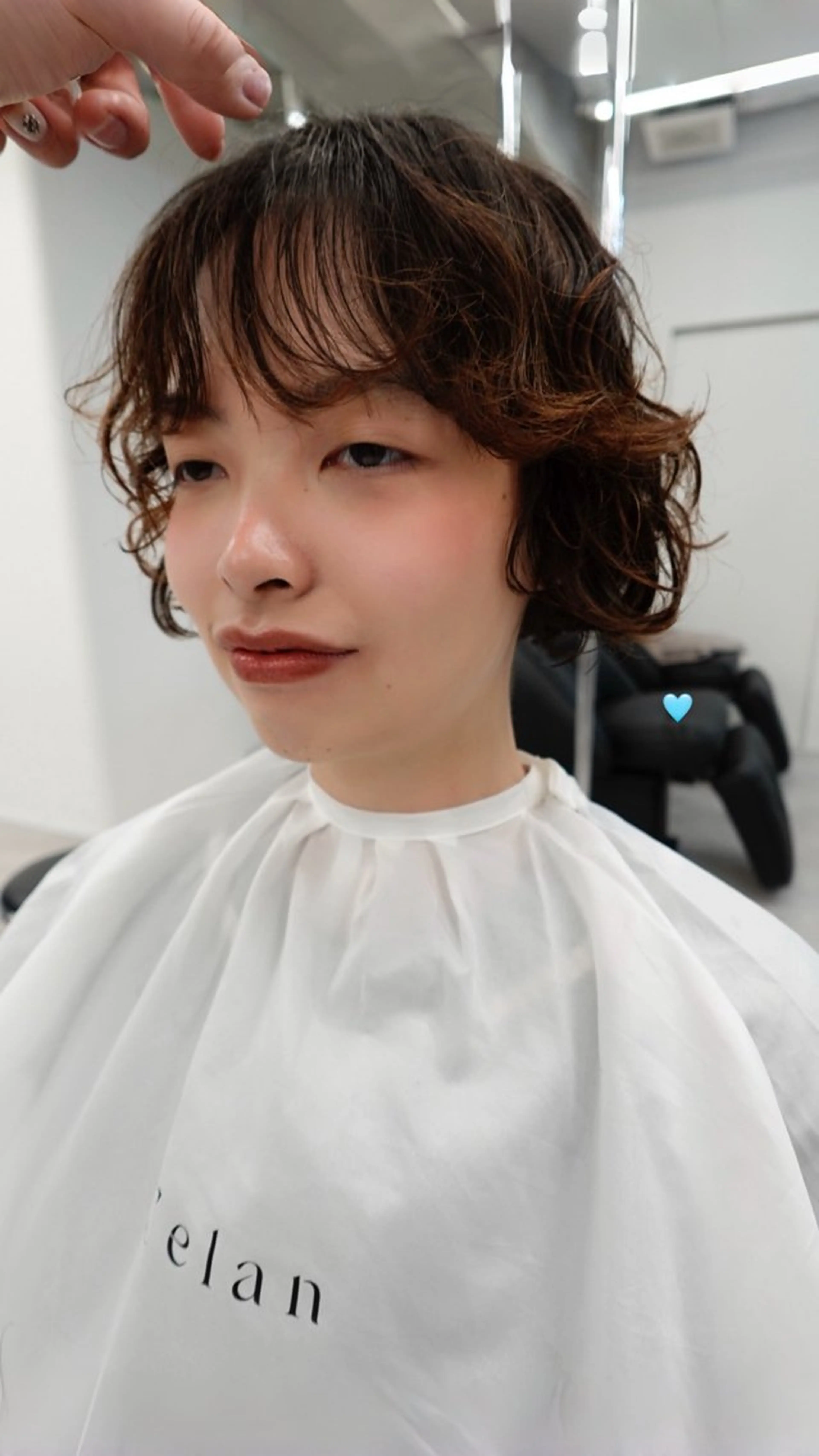 ミディアム ボブレイヤー ミディアムパーマ ボブ レイヤーカット Celan所属・ボブパーマ無料 /yuukiのヘアスタイル